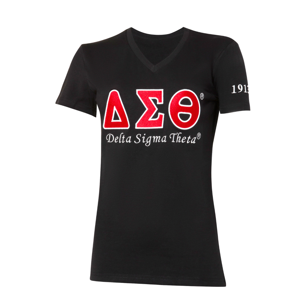 Black V-neck DST.png