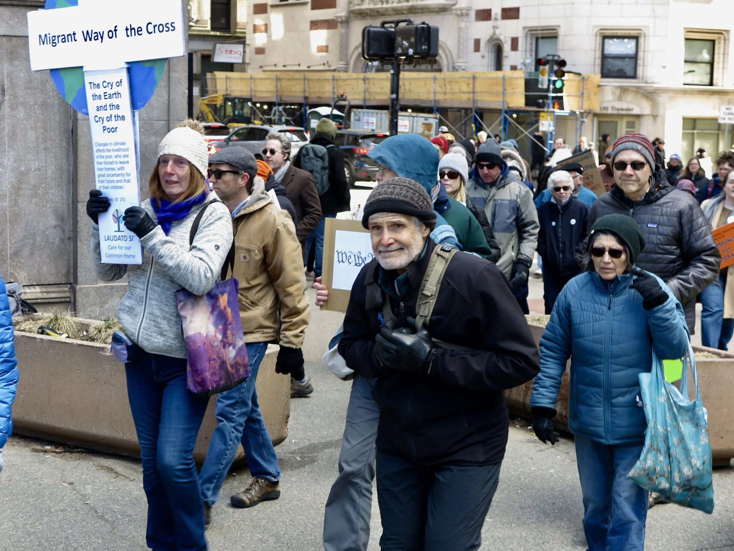 Migrant Way of the Cross, Stations from Cathedral to Boston Common