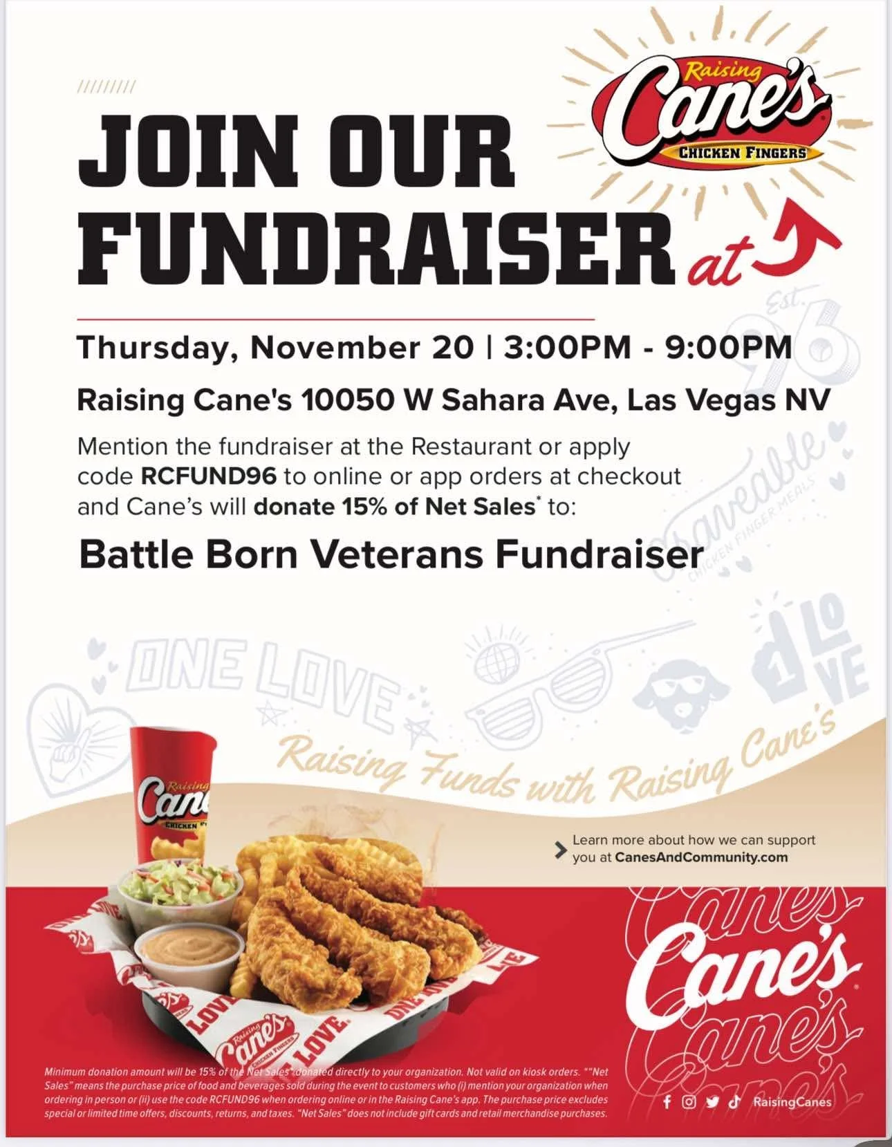 Cane’s for a Cause