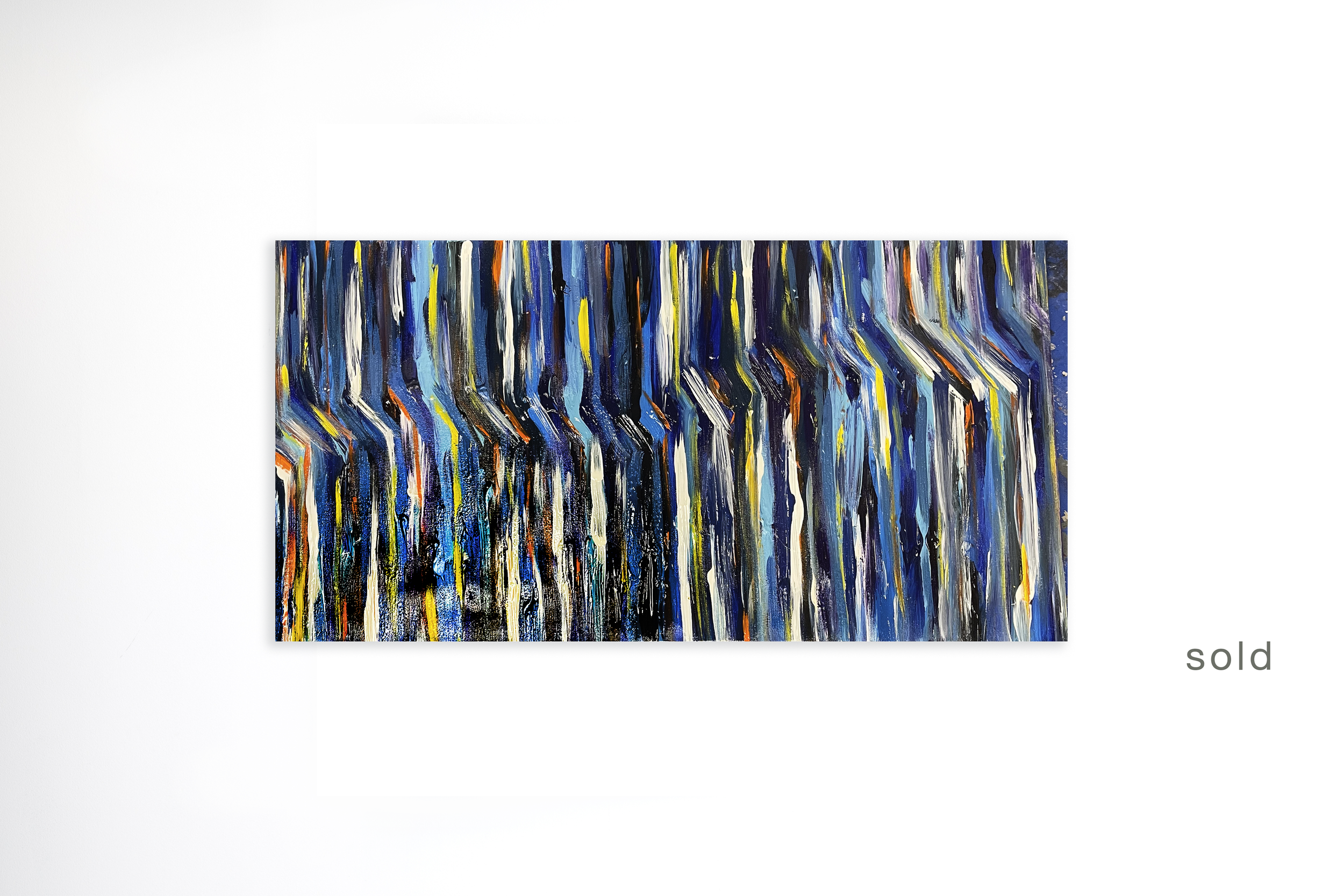 Vaulted Ceiling | Acrylic On Canvas | 48W x 24H | Sold