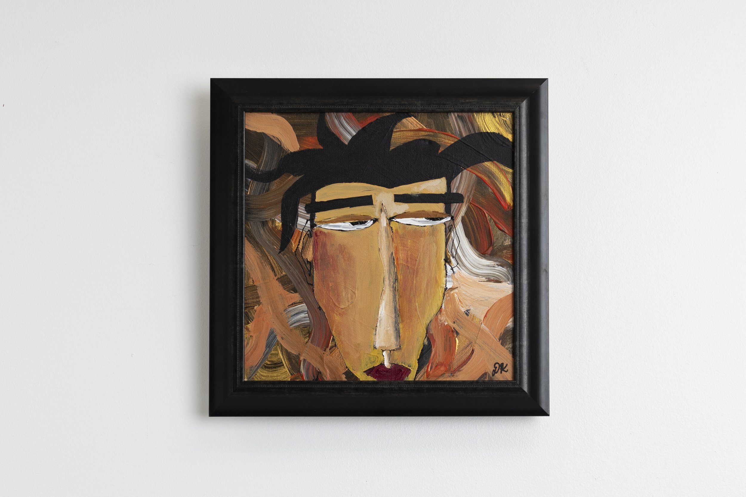 Edgar | No. 2 | Acrylic On Canvas | 15W x 15H | Framed