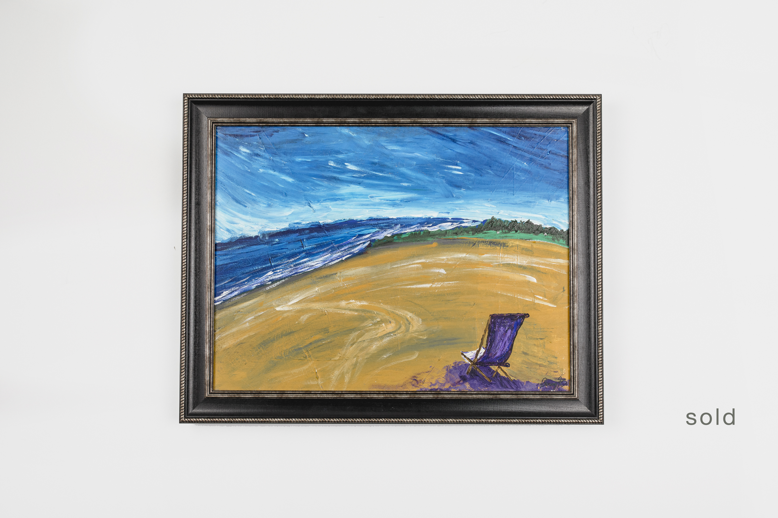 Paradise Found | Acrylic On Canvas | Framed | Sold