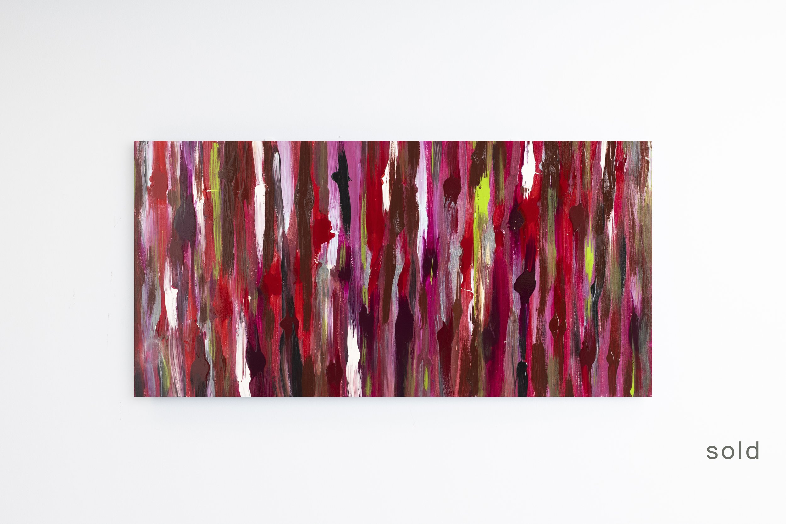 Syncopation | 48W x 24H x 1D | Acrylic on Canvas