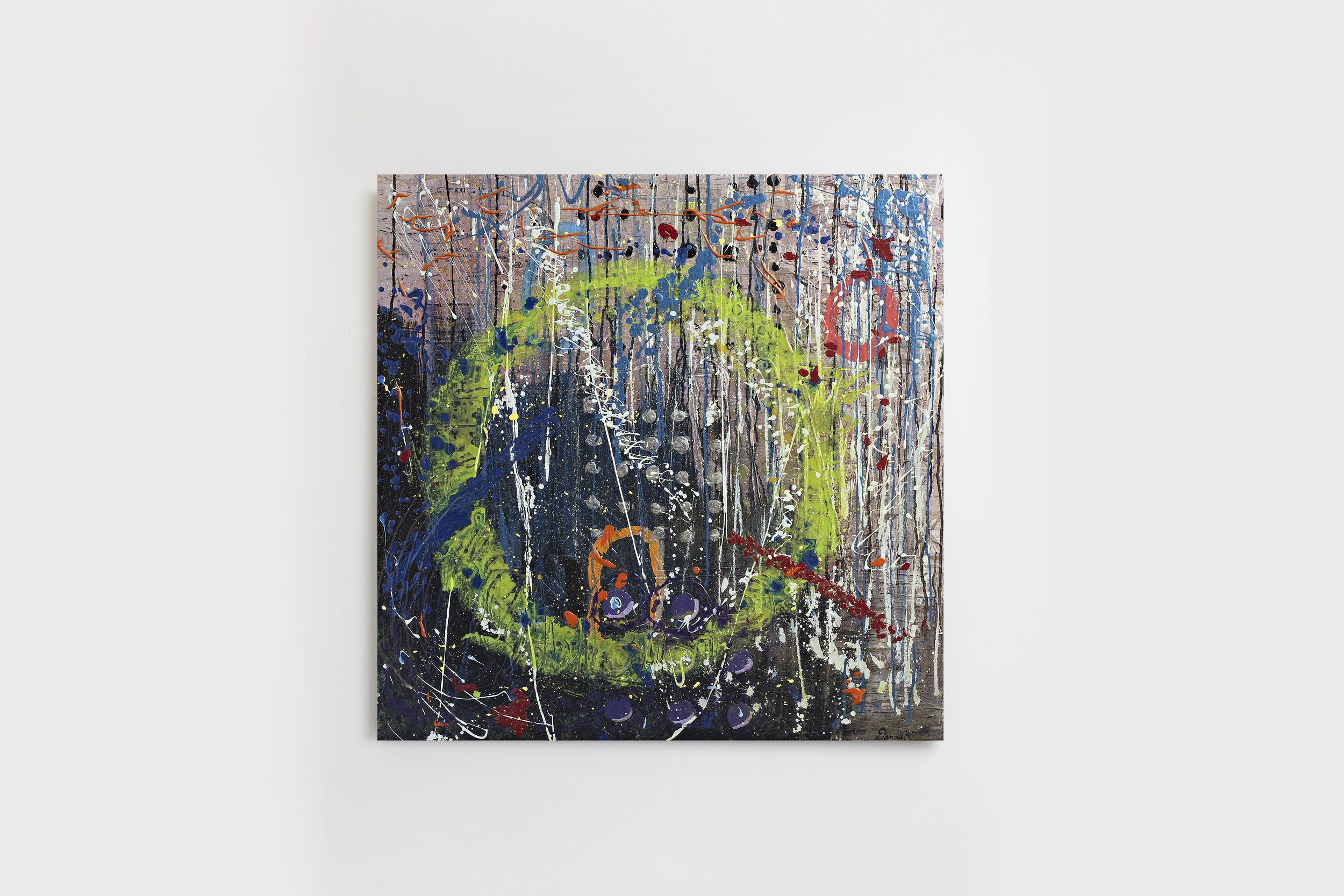 Deep Within | Acrylic On Canvas | 36W x 36H x 1D