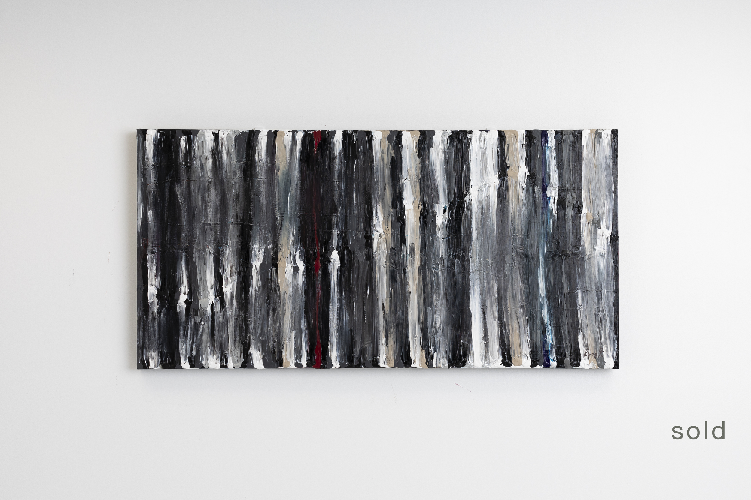 Darkness Falls | 48W x 24H x 1D | Acrylic On Canvas