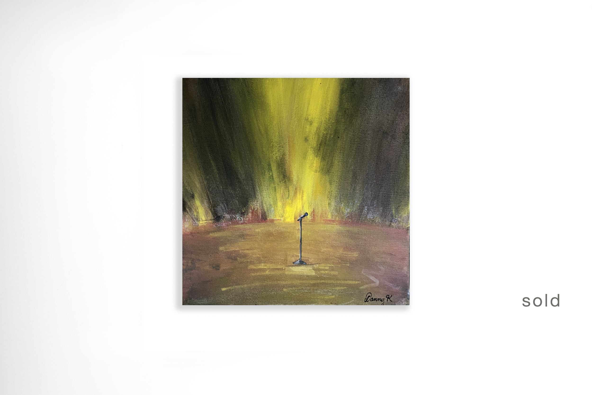 One Shot x The Remix | Acrylic On Canvas | 12W x 12H x 1D | Sold