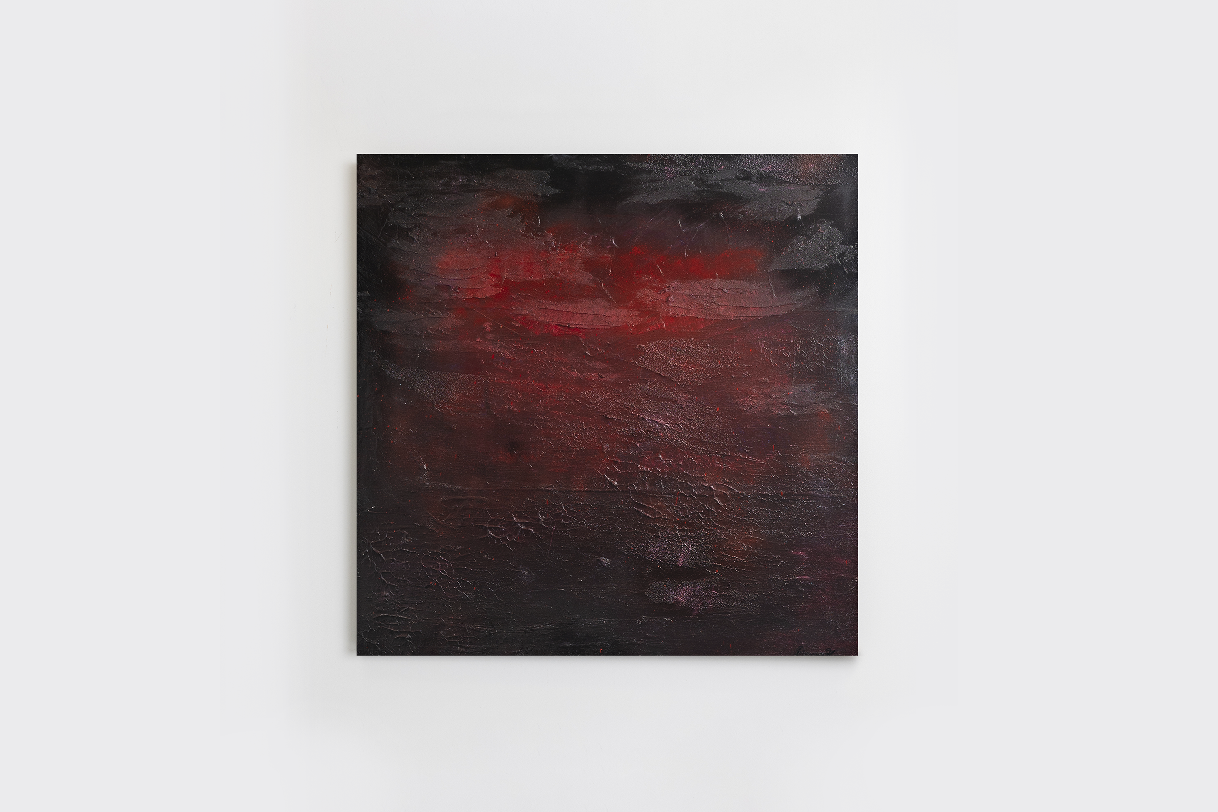 Deep Within | Acrylic On Canvas with Texture Paste | 36W x 36H x 1D