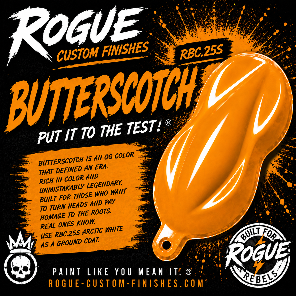 RBC.25S.Q Butterscotch Basecoat