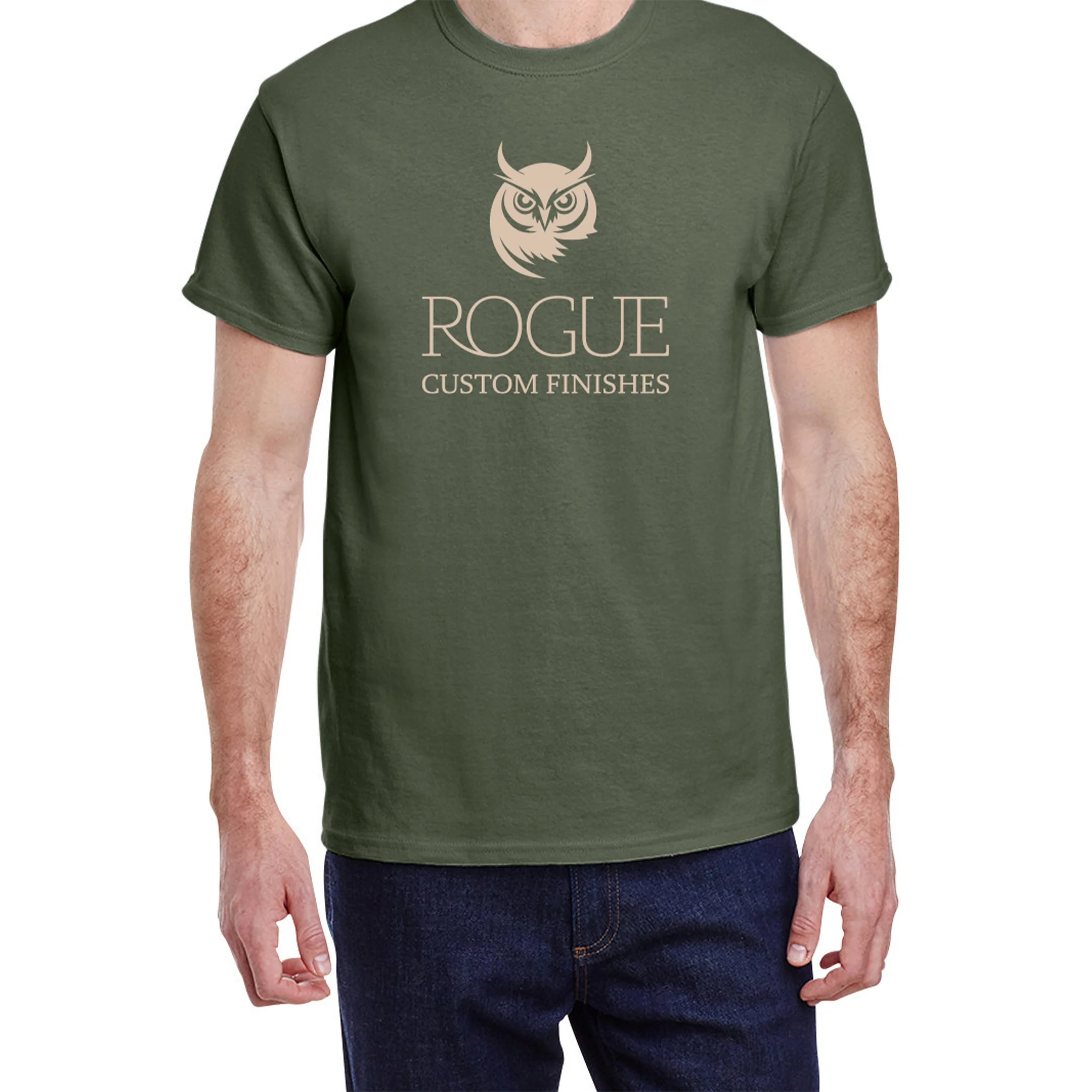 Men's GO ROGUE Tee - Military Green