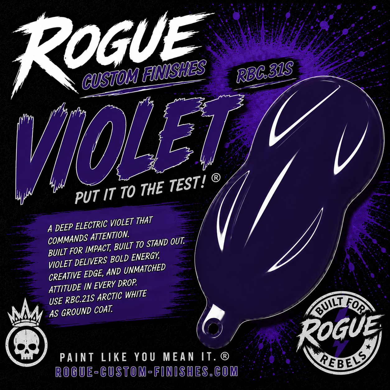 RBC.31S.Q Violet Basecoat