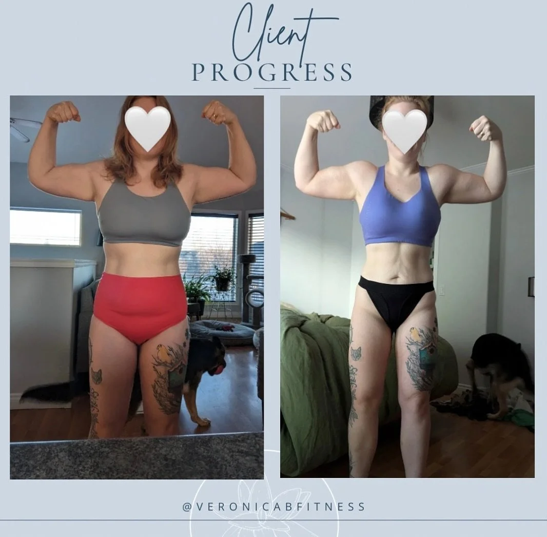 Eating an extra 500 calories/day and still losing body fat!

When Client B came to me 4 months ago, she was undereating and struggling to lose body fat

She knew how to push herself and works hard in the gym, but couldn&rsquo;t figure out why her bod