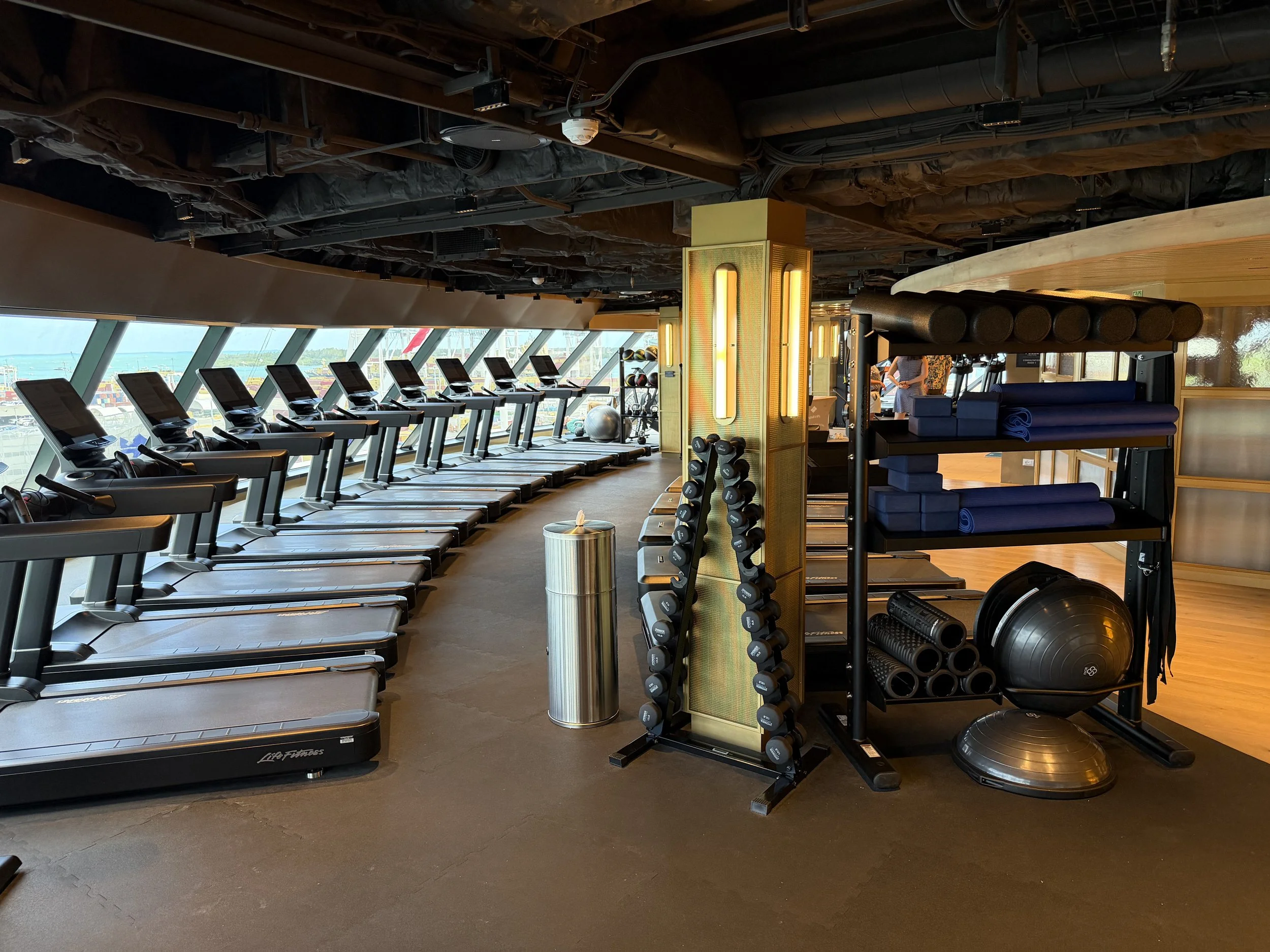 The Fitness Center onboard Norwegian Luna, © Fraser at Sea