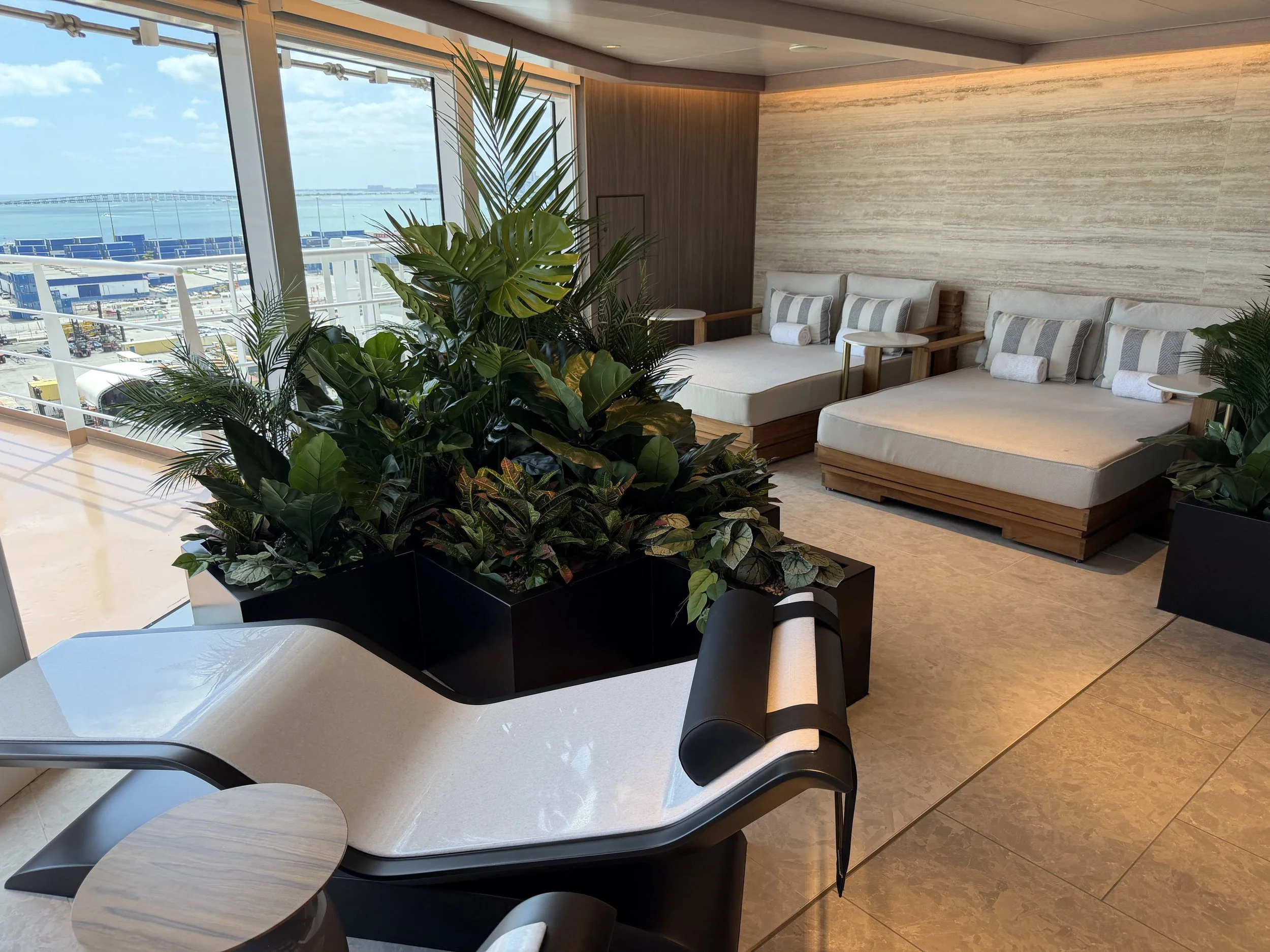 The Relaxation Room onboard Norwegian Luna, © Fraser at Sea