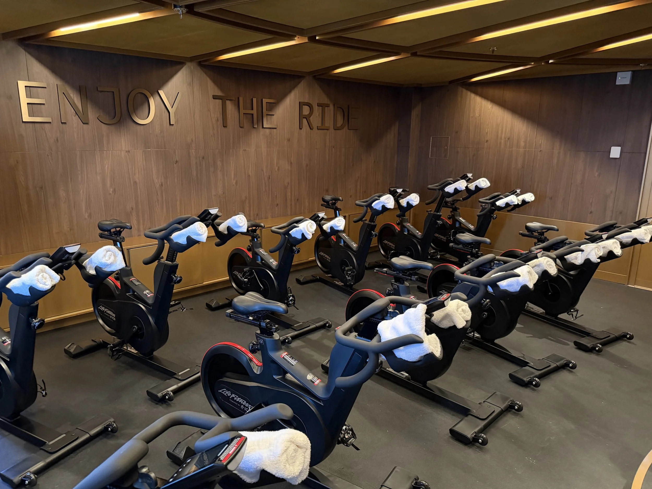 The Ryde Spinning Studio onboard Norwegian Luna, © Fraser at Sea