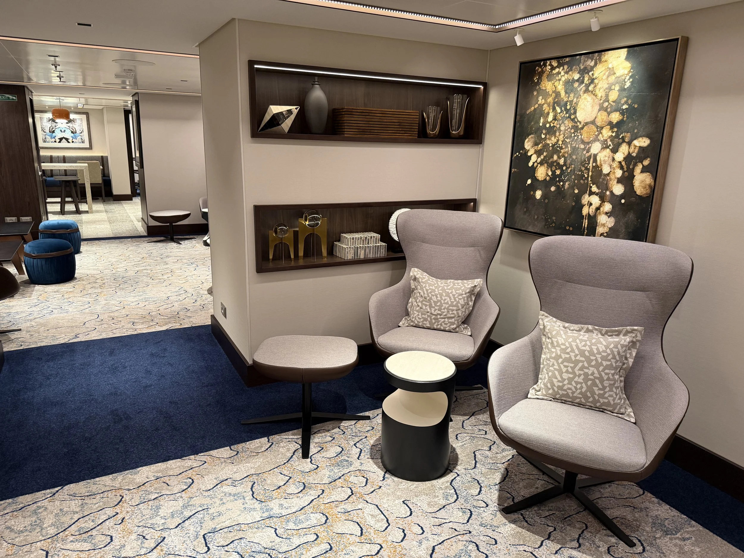 Studio Lounge onboard Norwegian Luna, © Fraser at Sea