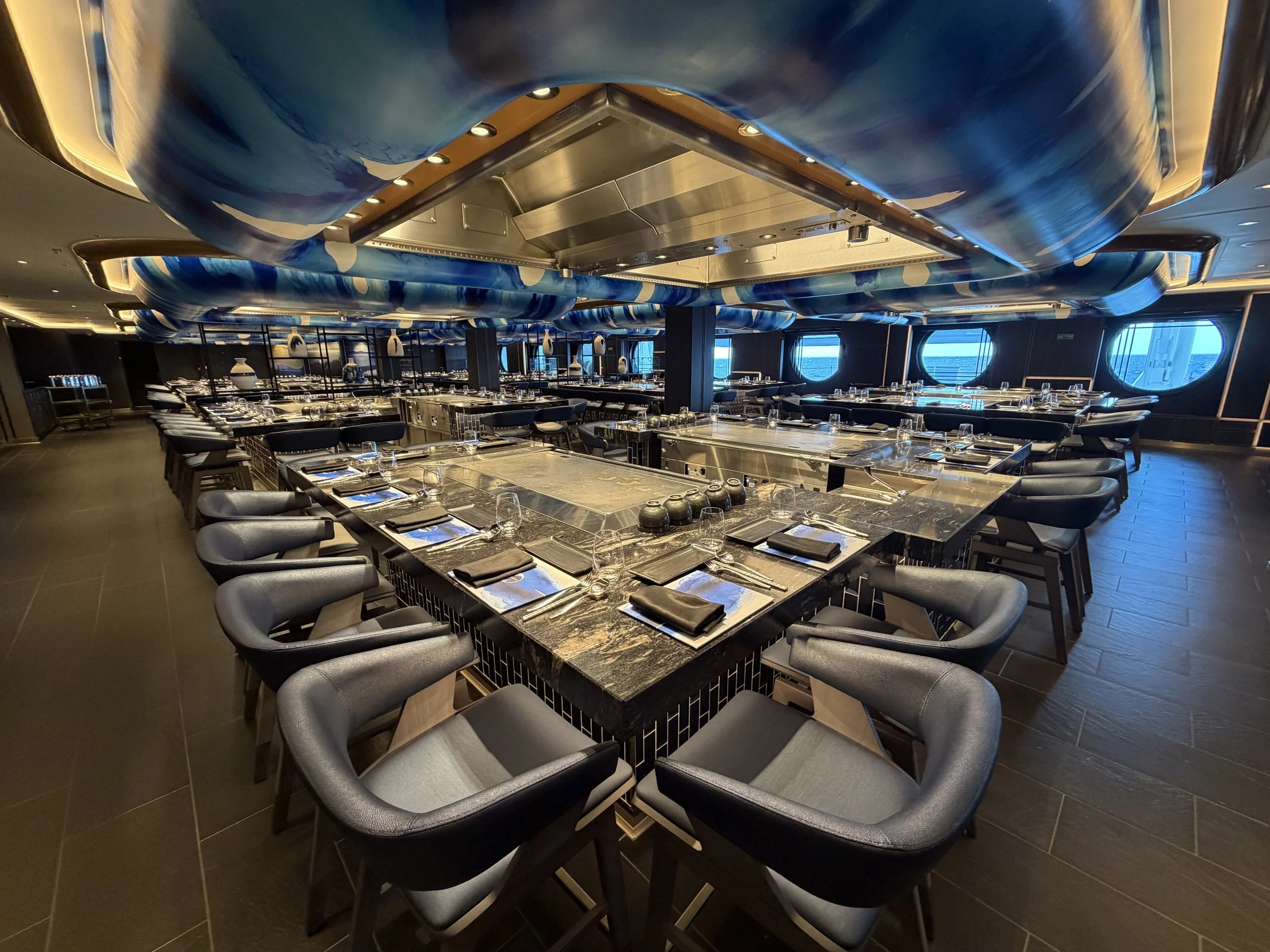 Hasuki onboard Norwegian Luna, © Fraser at Sea