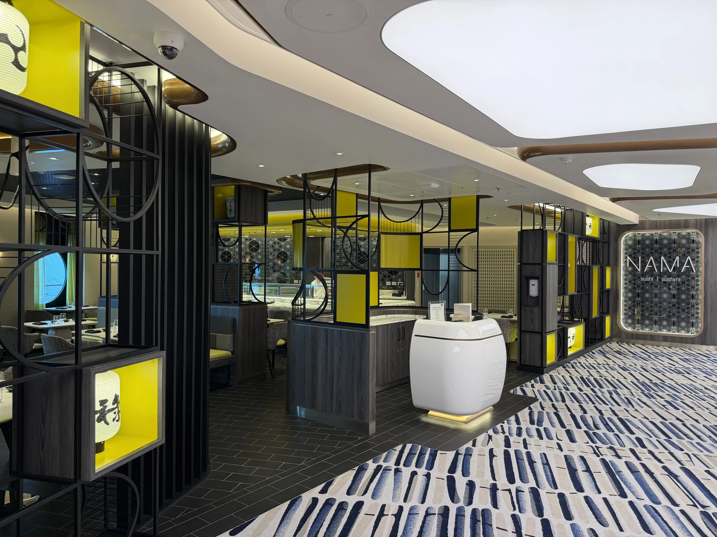 Nama Sushi &amp; Sashimi onboard Norwegian Luna, © Fraser at Sea