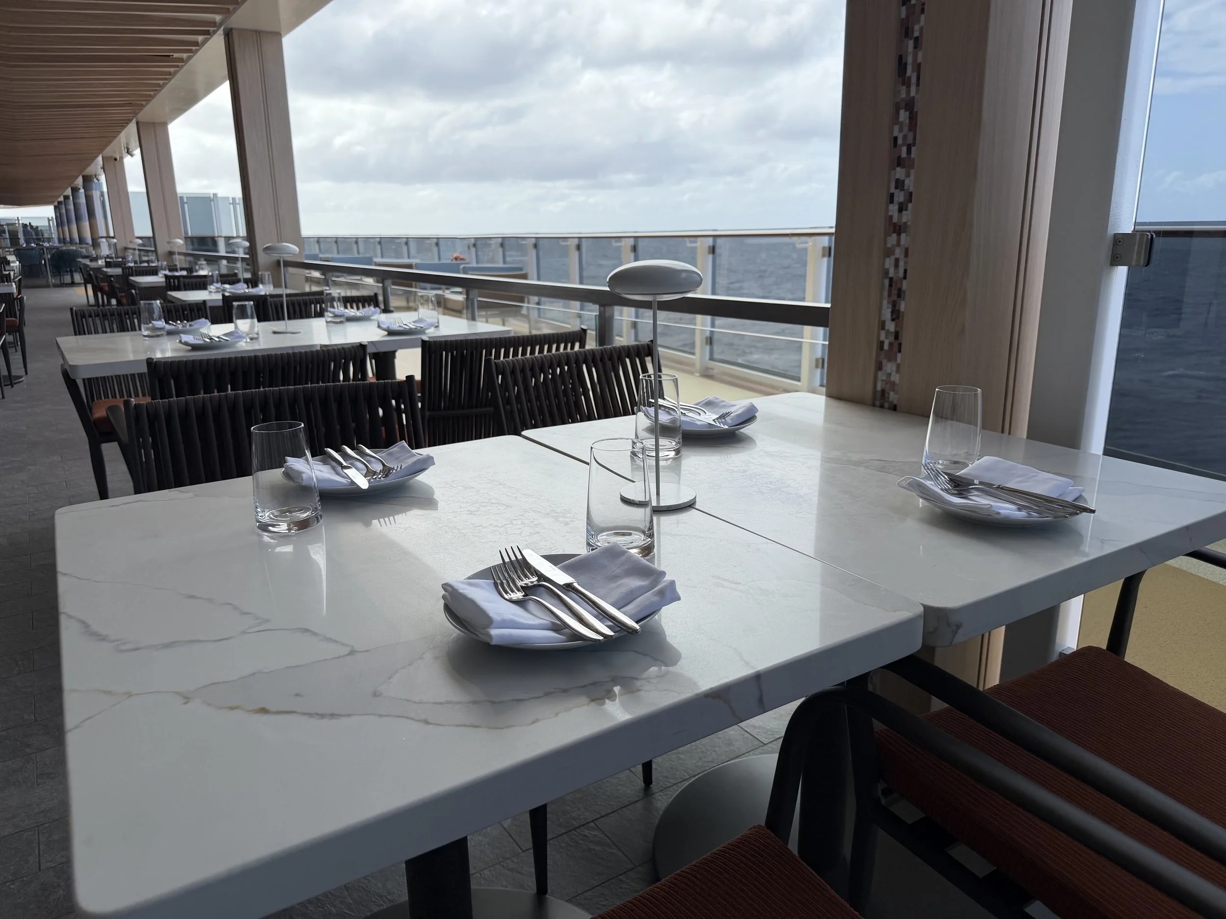 Onda by Scarpetta onboard Norwegian Luna, © Fraser at Sea