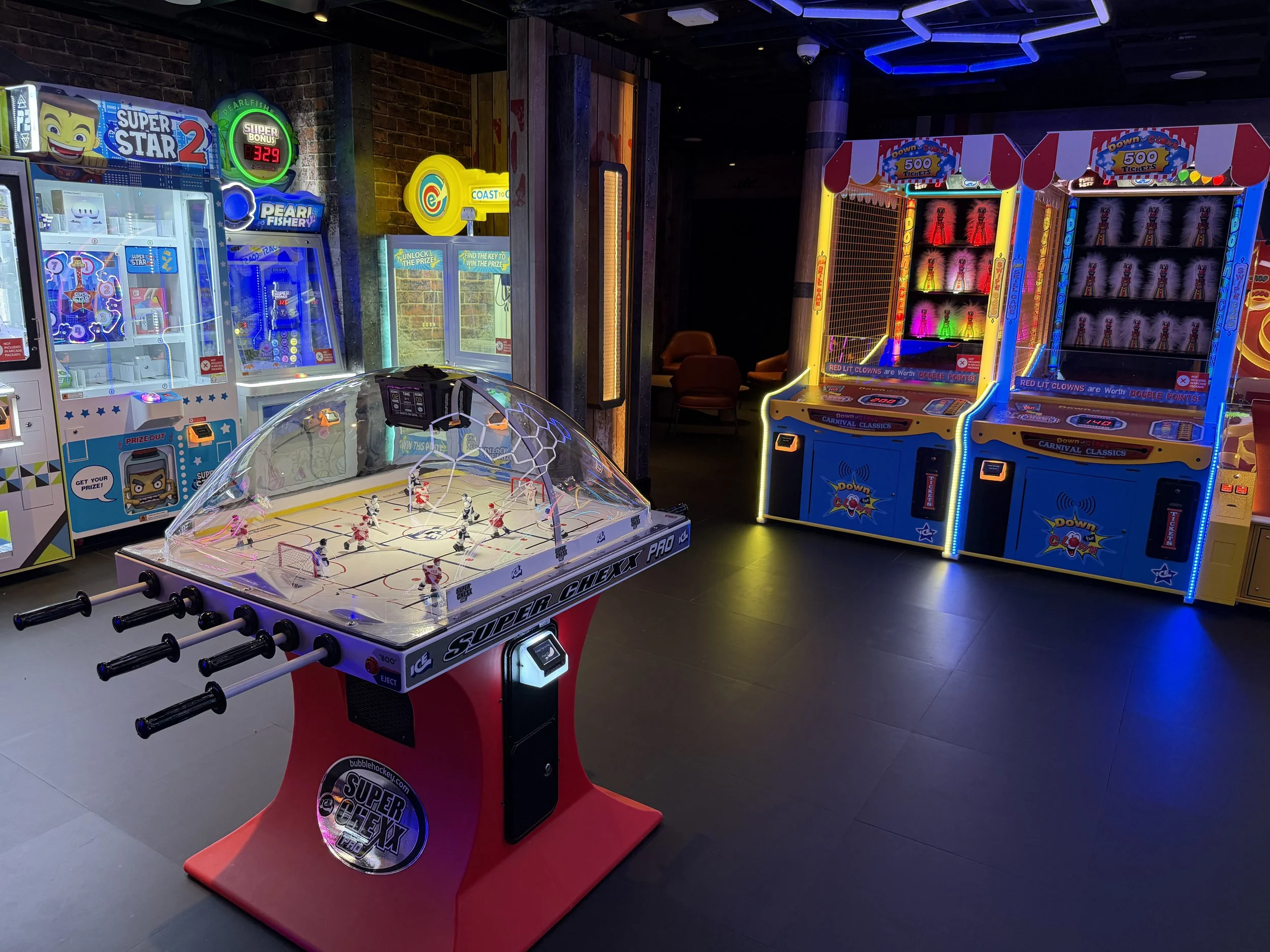 The Luna Game Zone onboard Norwegian Luna, © Fraser at Sea