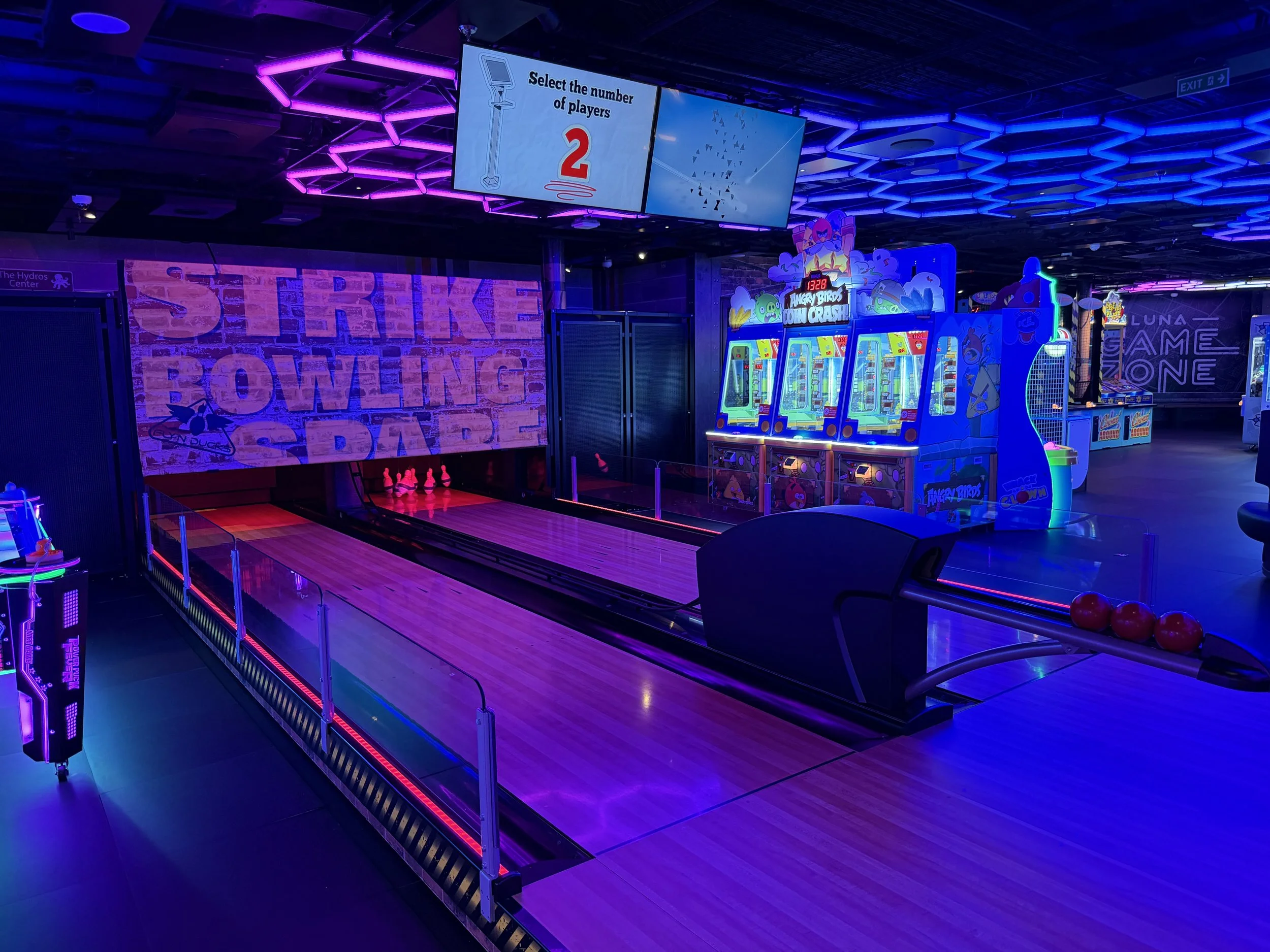 The Luna Game Zone onboard Norwegian Luna, © Fraser at Sea