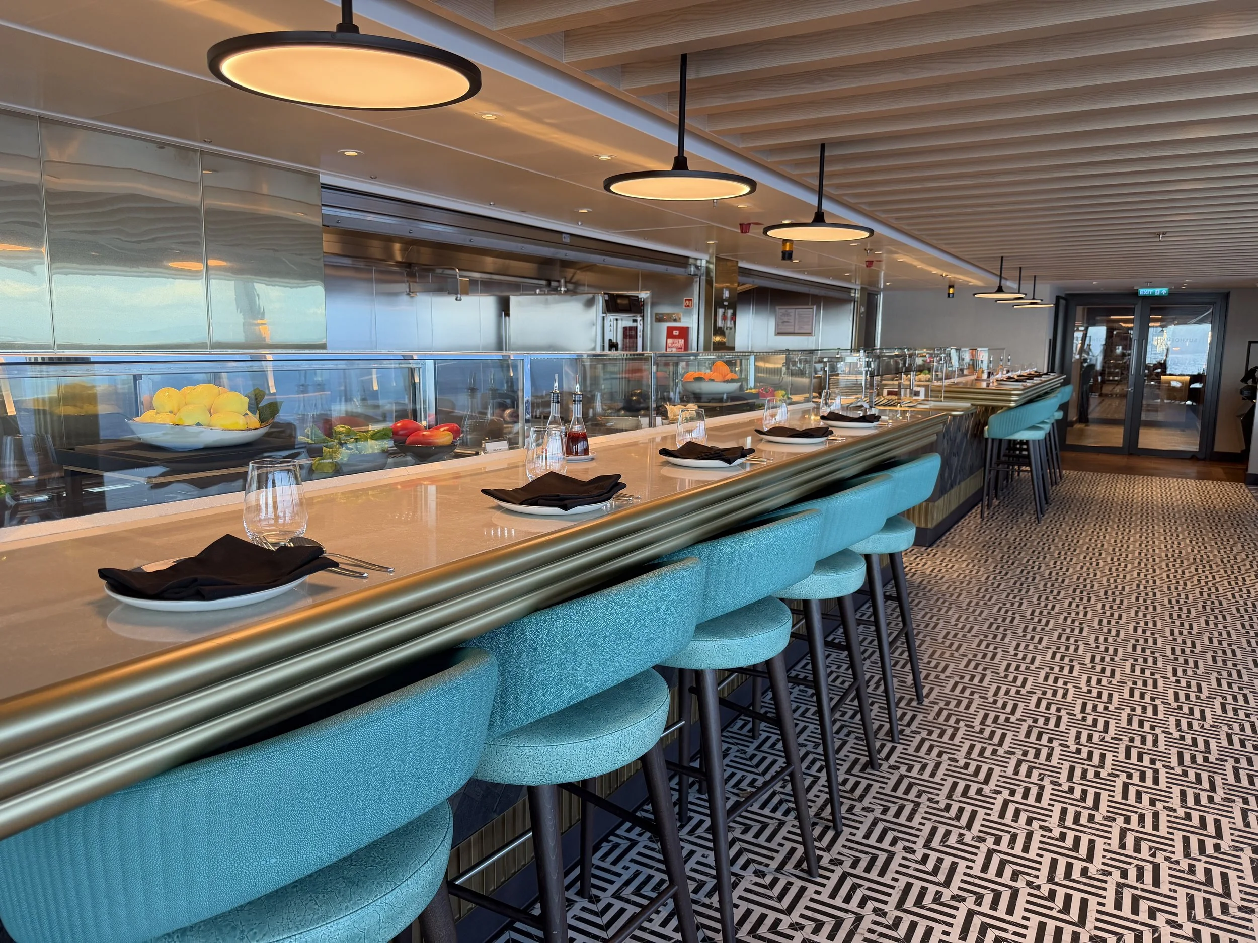 Sukhothai onboard Norwegian Luna, © Fraser at Sea