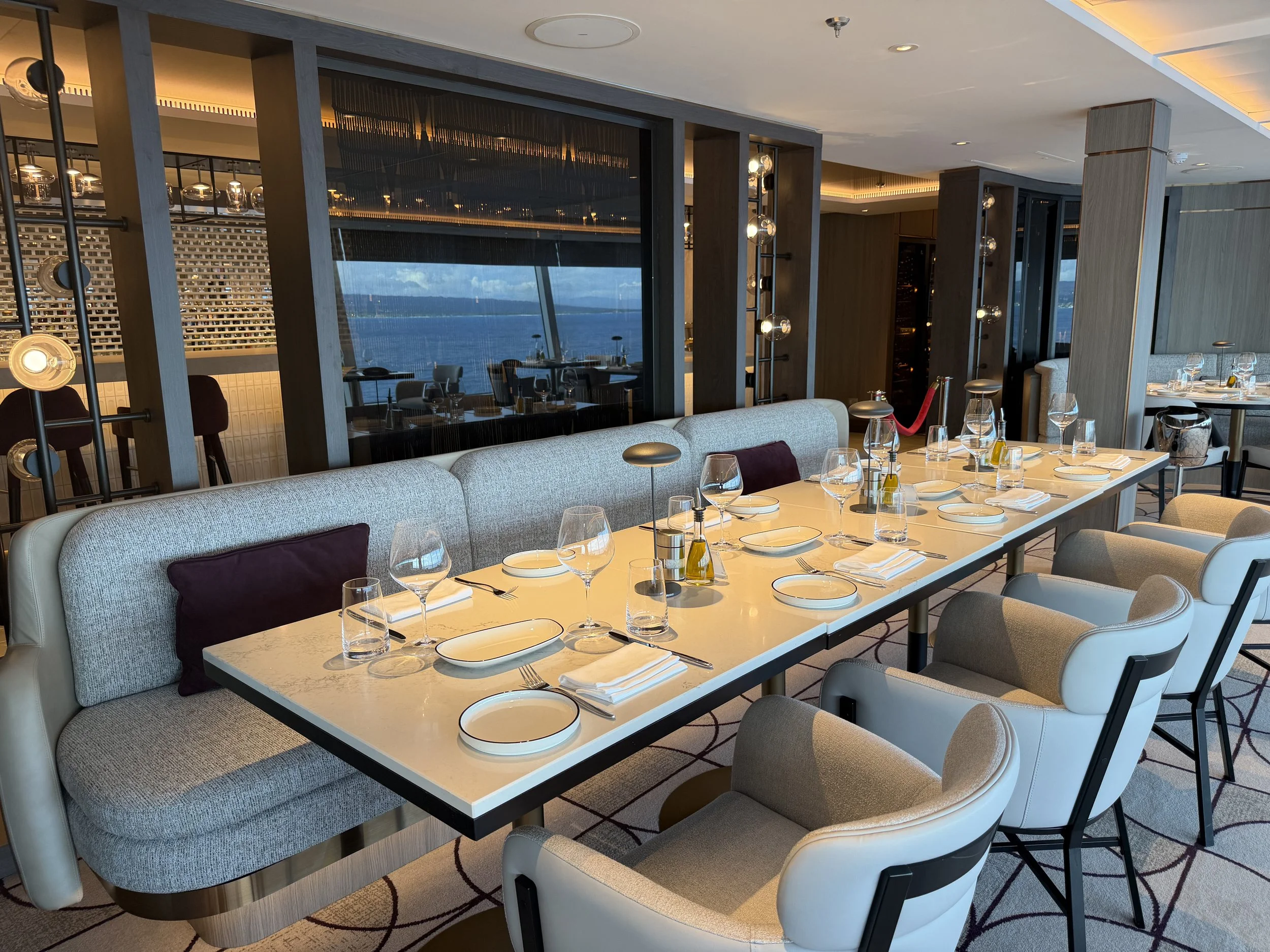 Palomar onboard Norwegian Luna, © Fraser at Sea