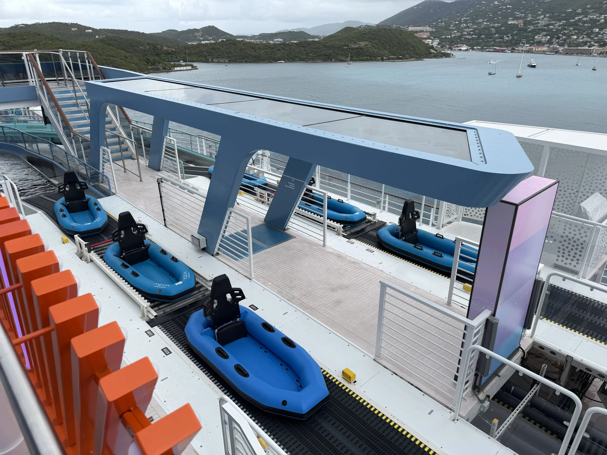 The Aqua Slidecoaster onboard Norwegian Luna, © Fraser at Sea