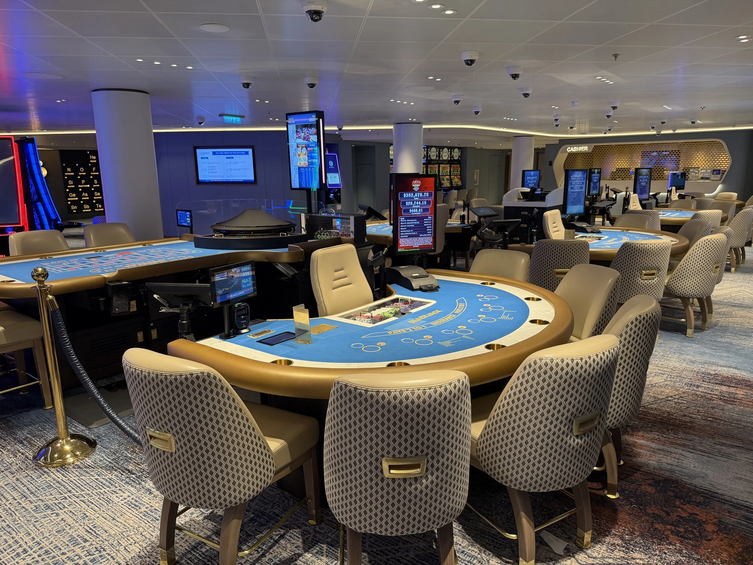 The Casino onboard Norwegian Luna, © Fraser at Sea