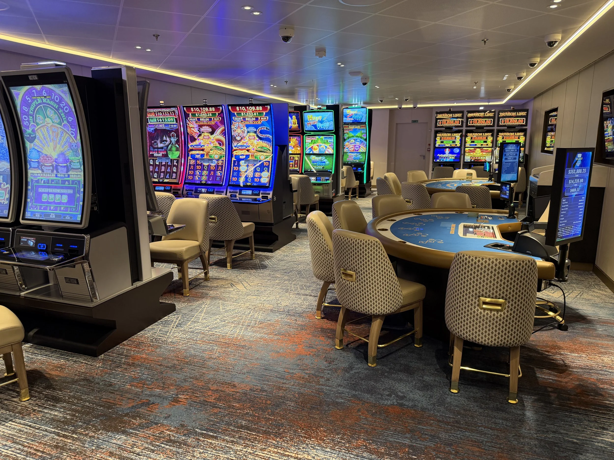 The Casino onboard Norwegian Luna, © Fraser at Sea