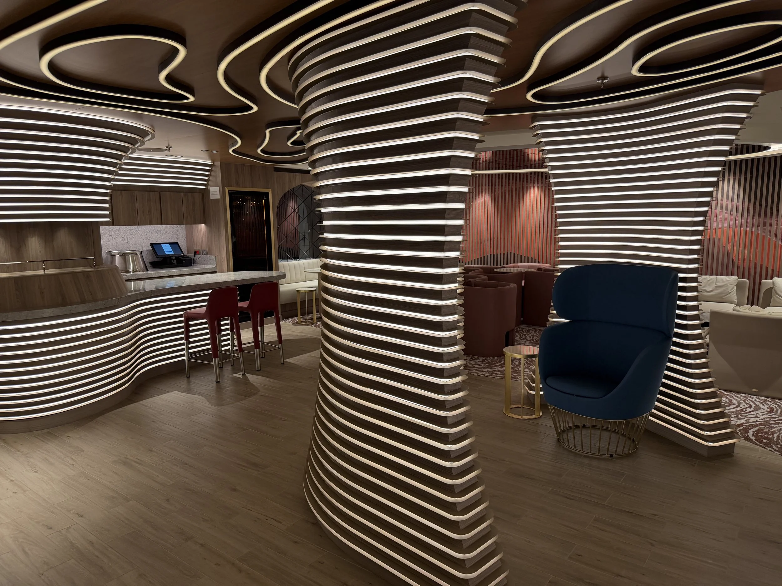 Swirl Wine Bar onboard Norwegian Luna, © Fraser at Sea