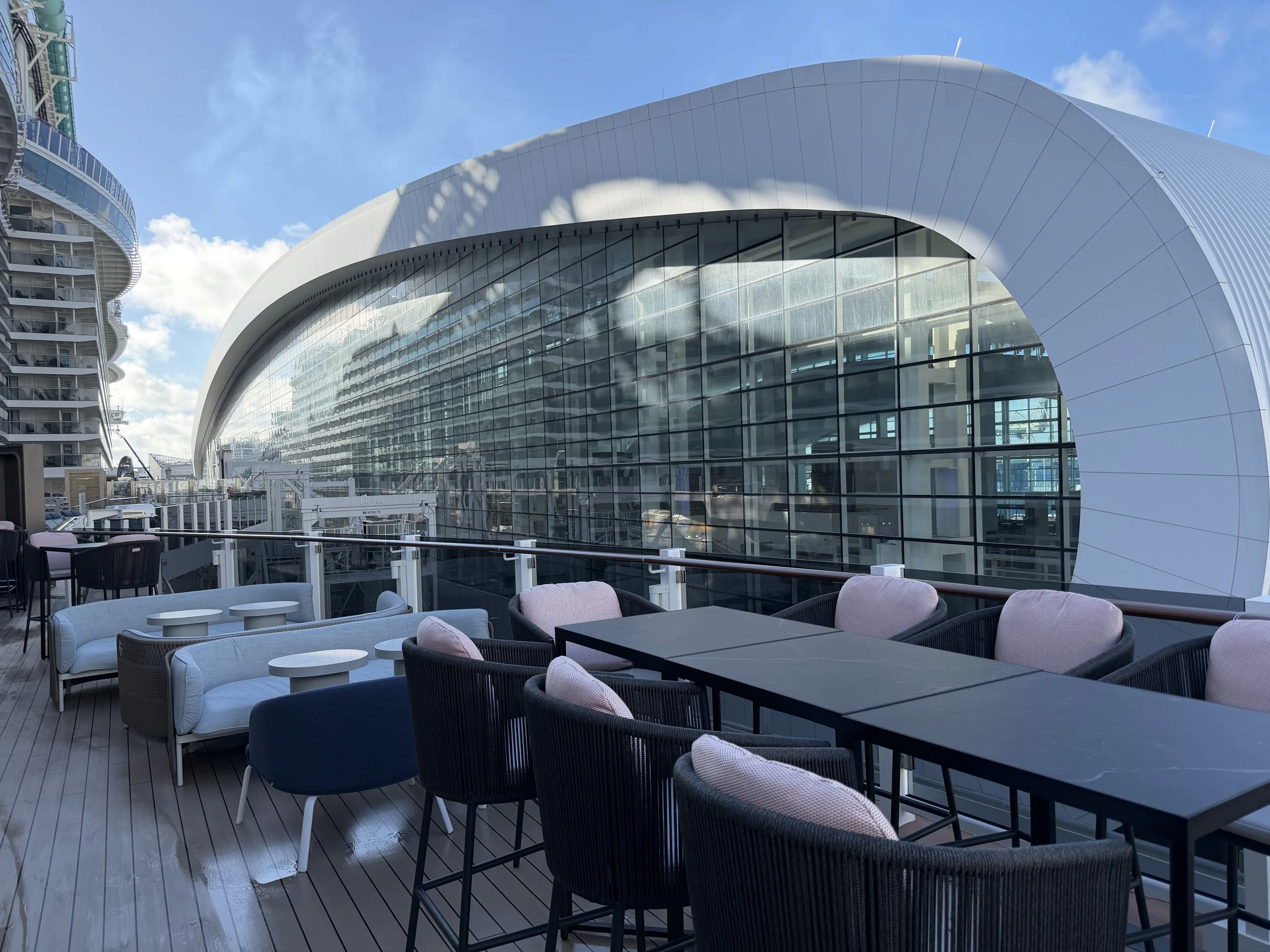 The Promenade Deck onboard Norwegian Luna, © Fraser at Sea
