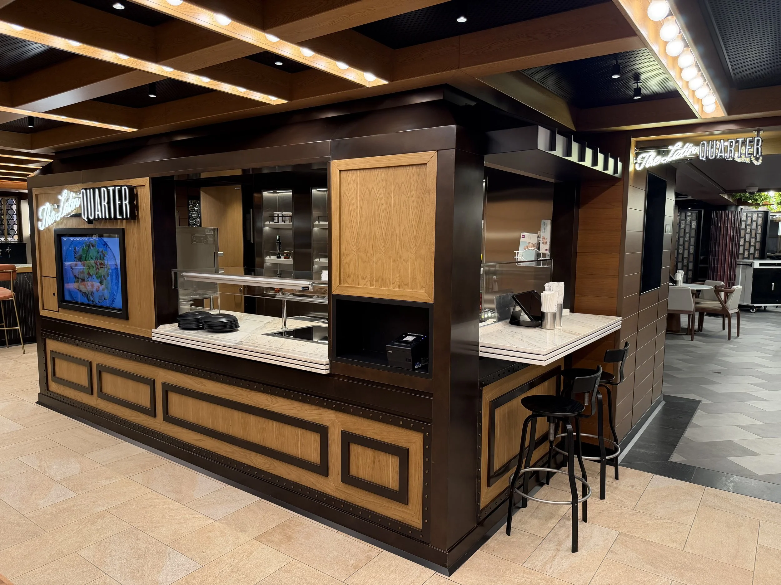 Indulge Food Hall onboard Norwegian Luna, © Fraser at Sea