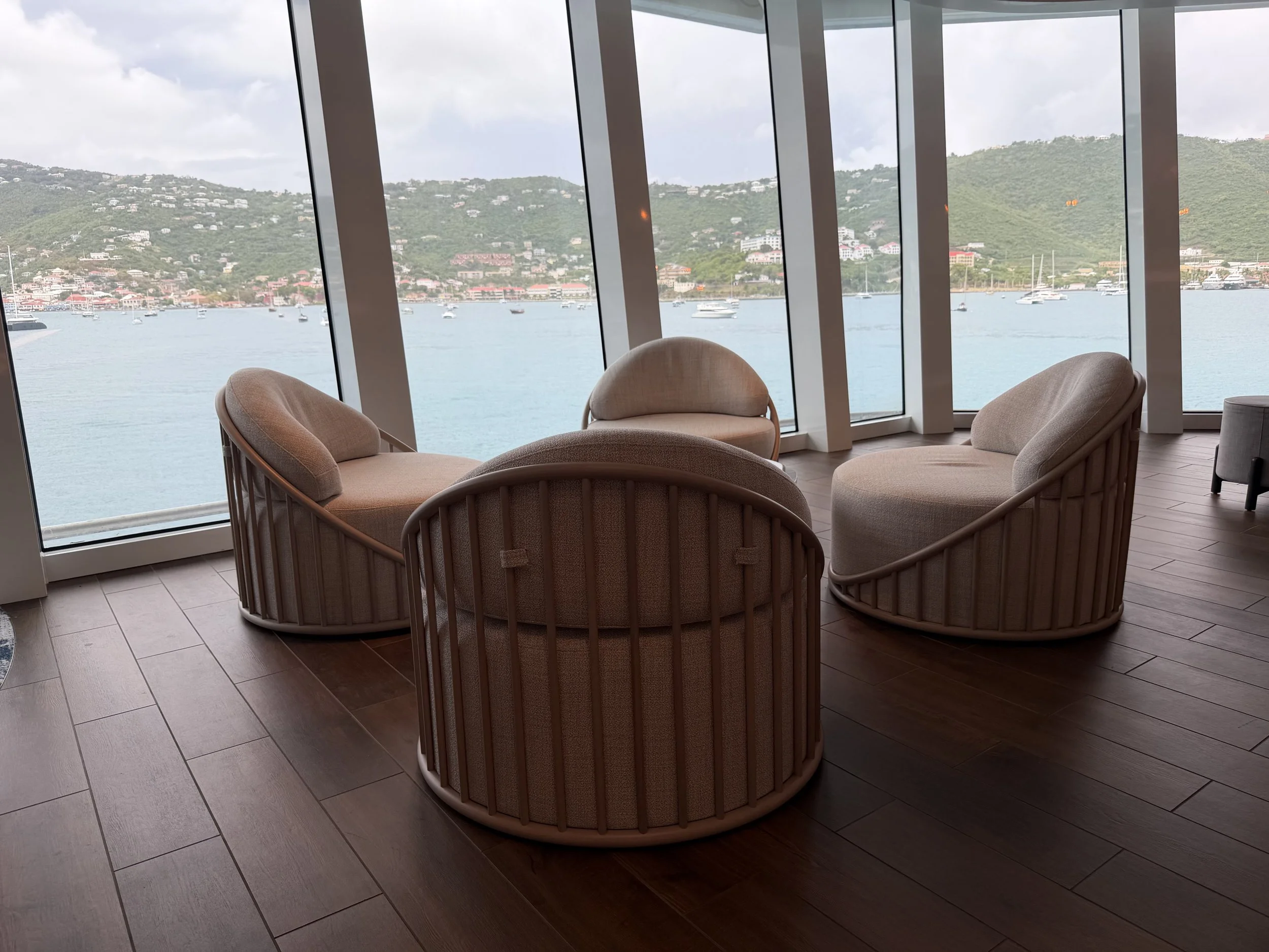 Penrose Atrium onboard Norwegian Luna, © Fraser at Sea