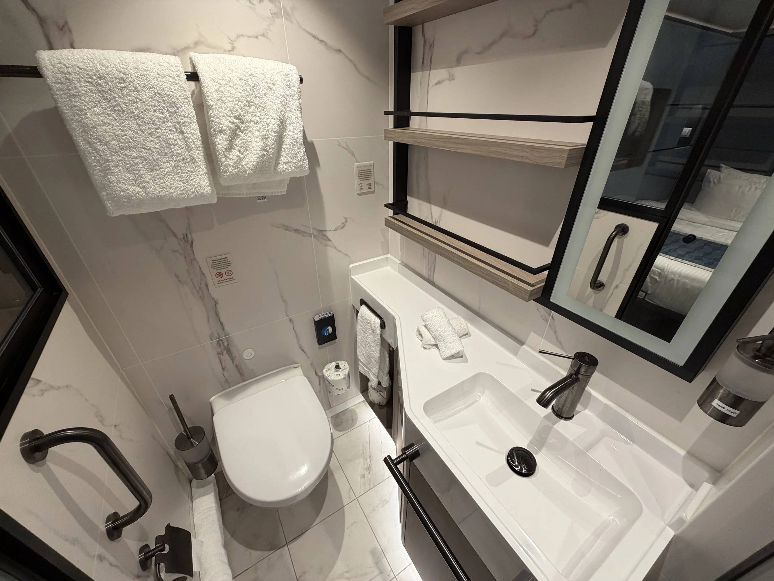 Here's my Bathroom in Cabin 12513.