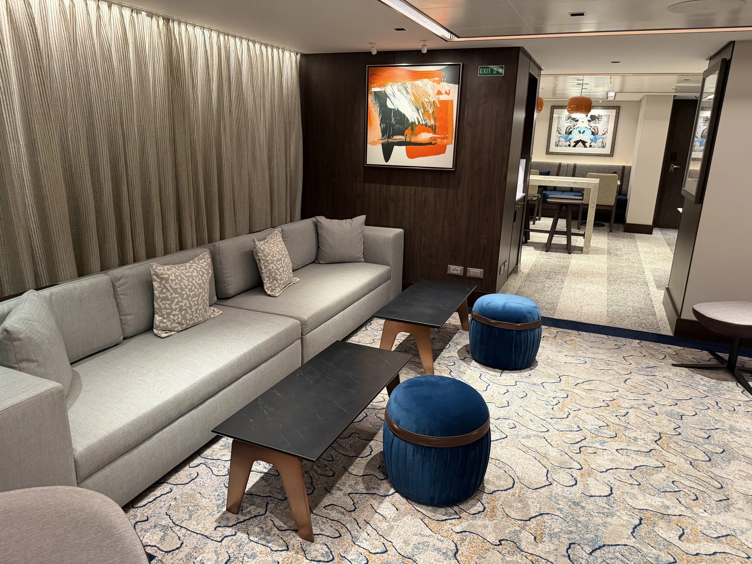 The Studio Lounge onboard NCL Luna