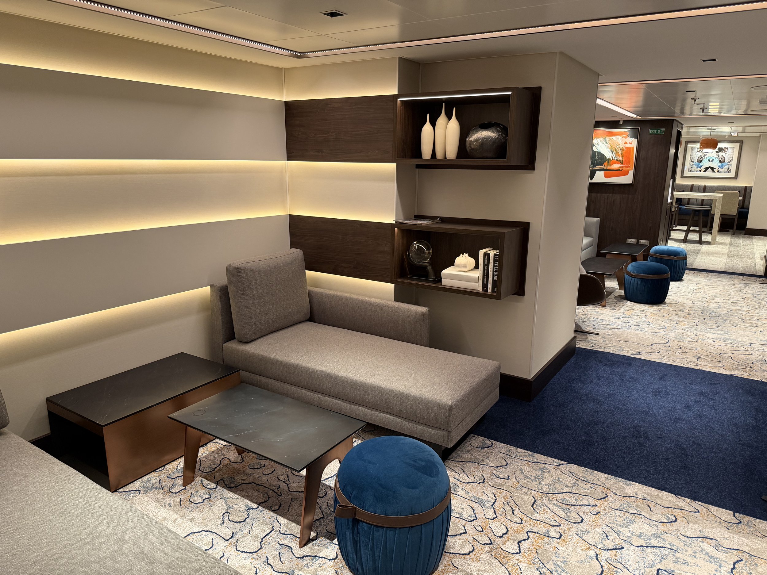 The Studio Lounge onboard NCL Luna