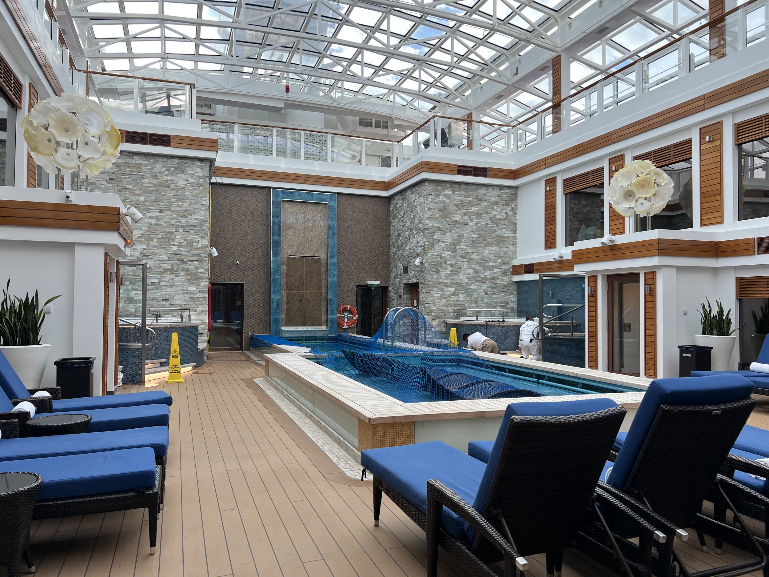 The Haven Courtyard onboard Norwegian Escape, © Fraser at Sea
