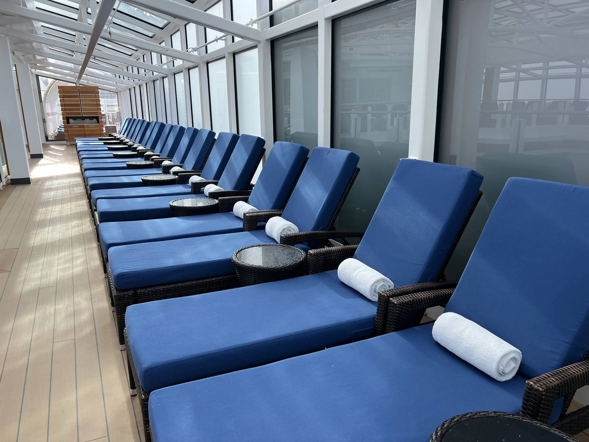 The Haven Courtyard onboard Norwegian Escape, © Fraser at Sea