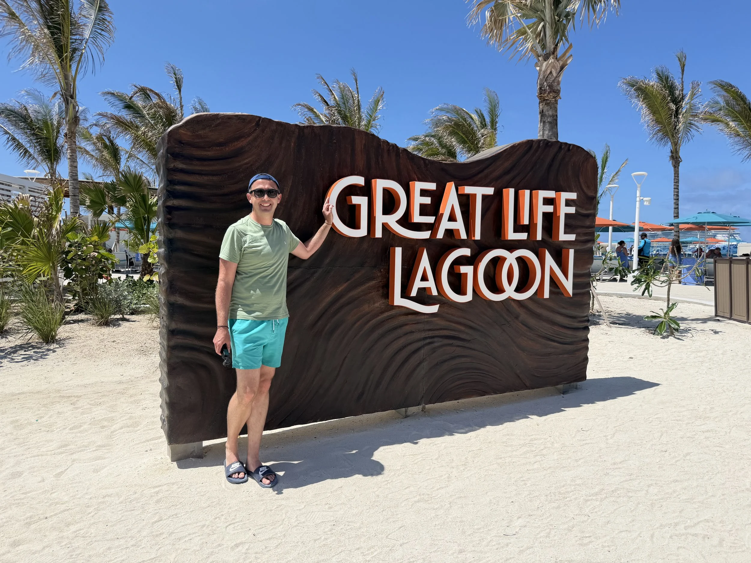 The Great Life Lagoon on Great Stirrup Cay, © Fraser at Sea
