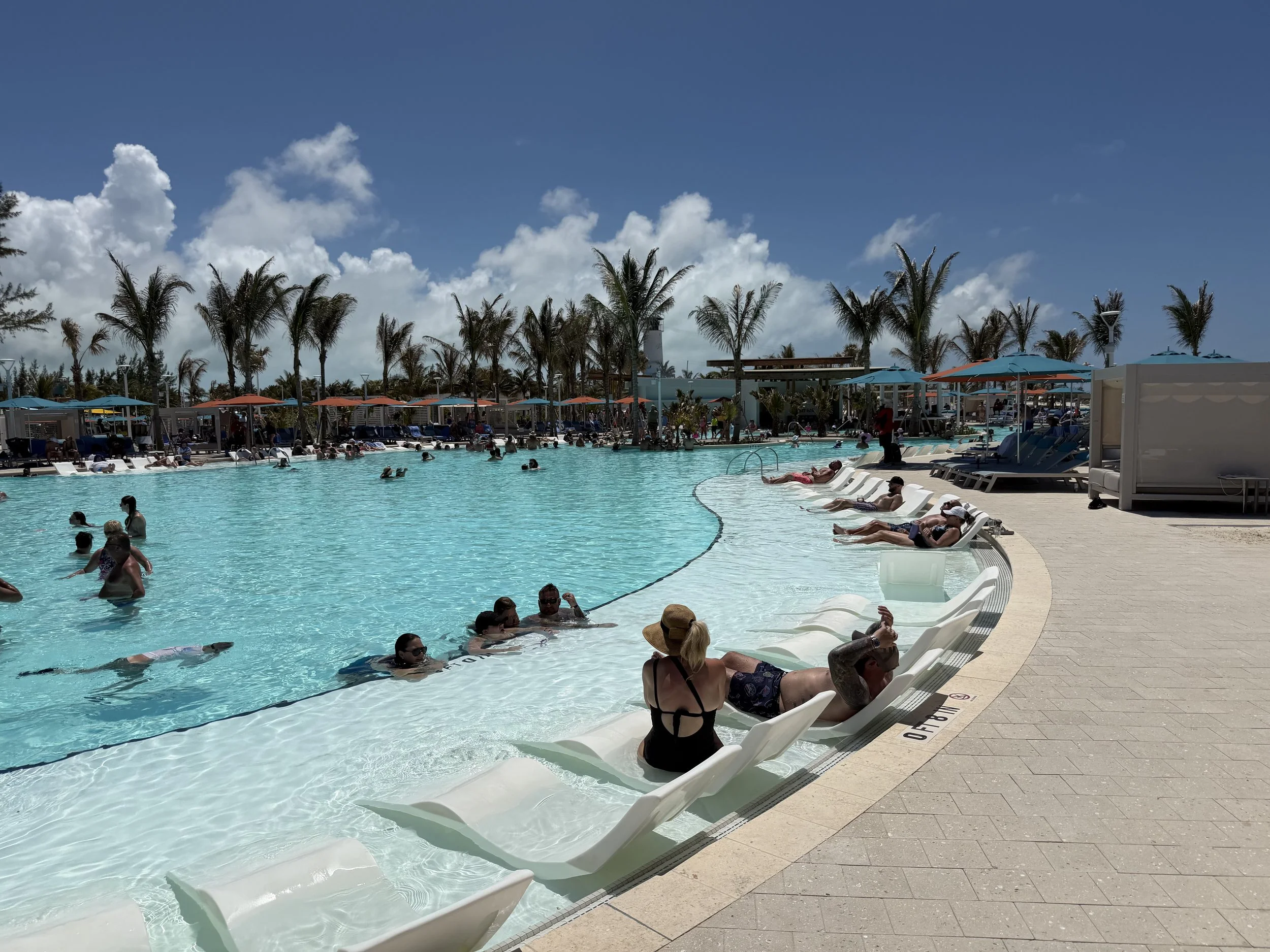 The Great Life Lagoon on Great Stirrup Cay, © Fraser at Sea