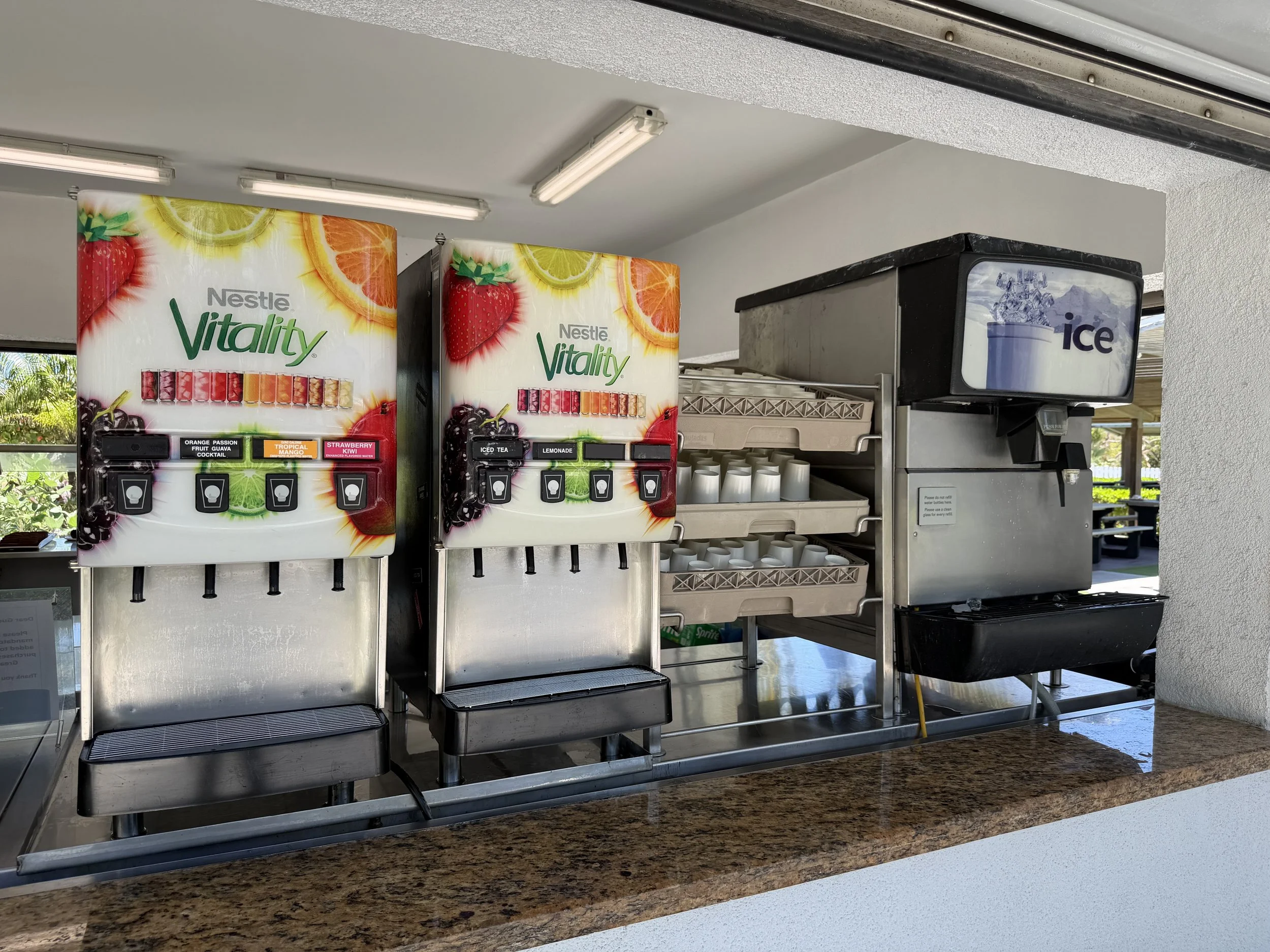 Complimentary Drinks Options on Great Stirrup Cay, © Fraser at Sea
