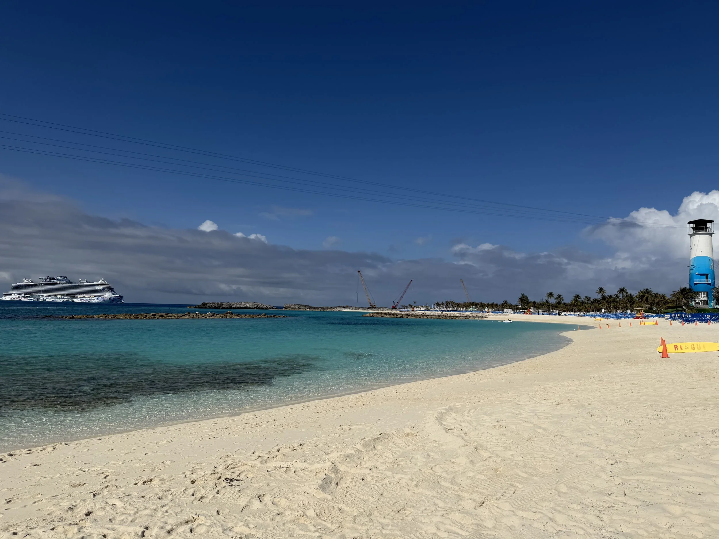 The Beaches on Great Stirrup Cay, © Fraser at Sea