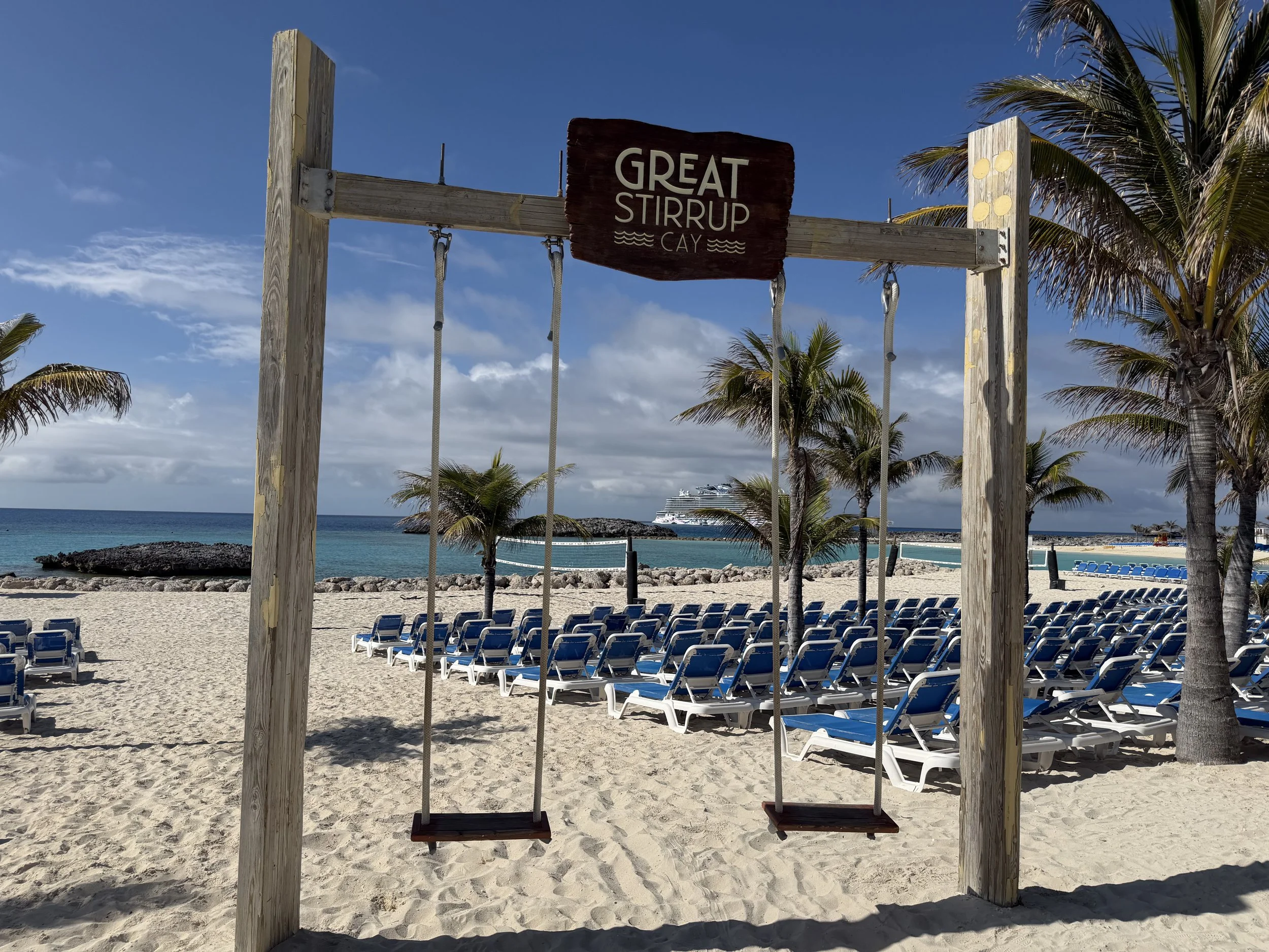 The Beaches on Great Stirrup Cay, © Fraser at Sea