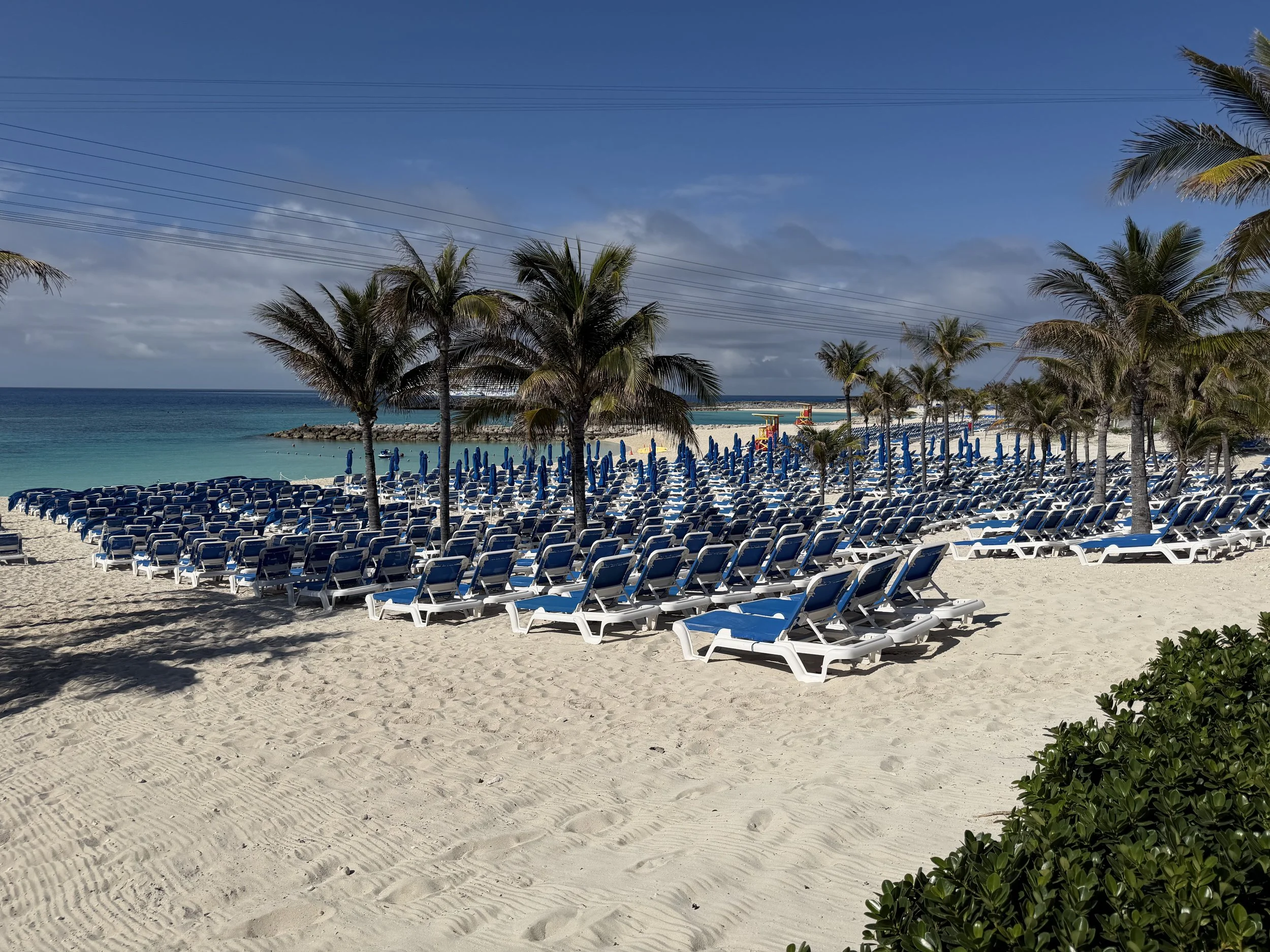 The Beaches on Great Stirrup Cay, © Fraser at Sea