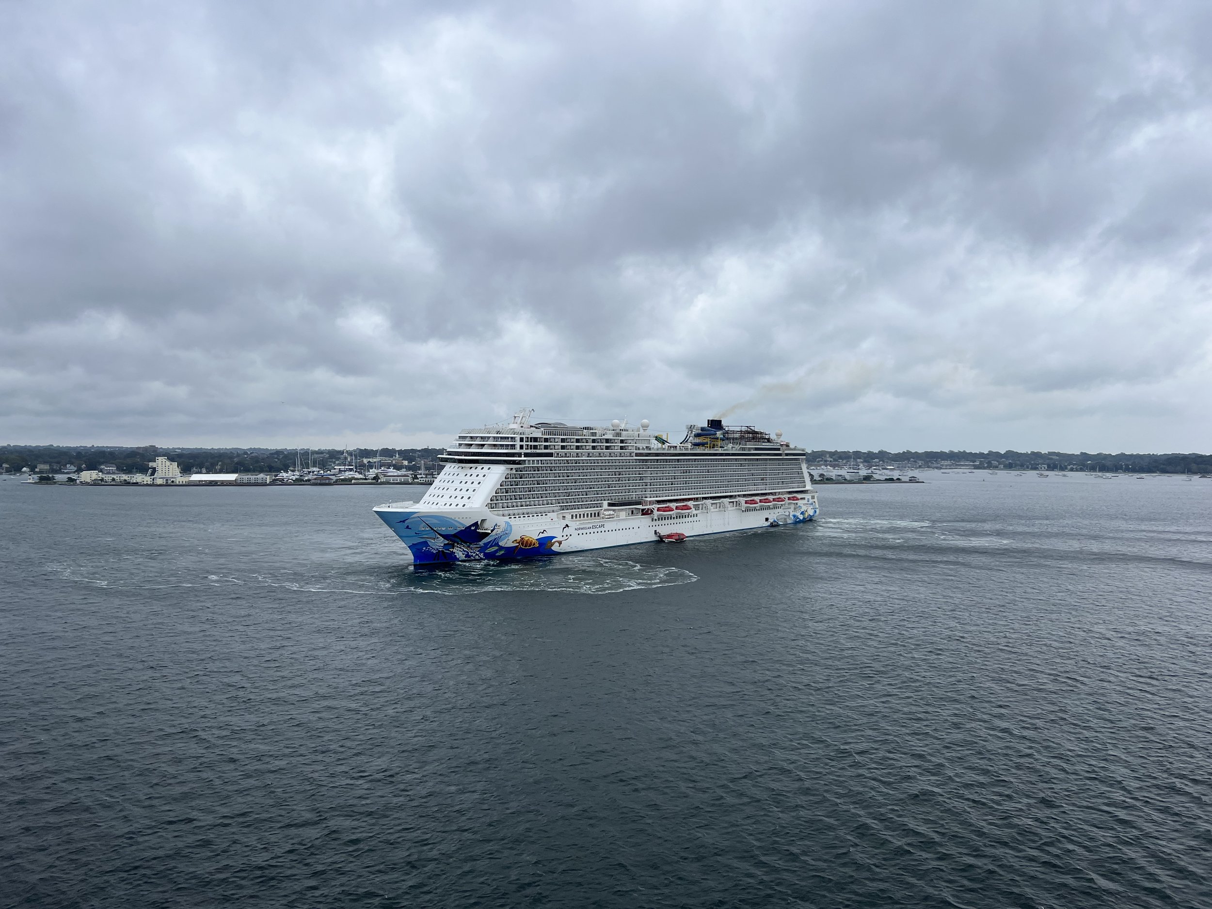 Norwegian Escape in Newport, Rhode Island.