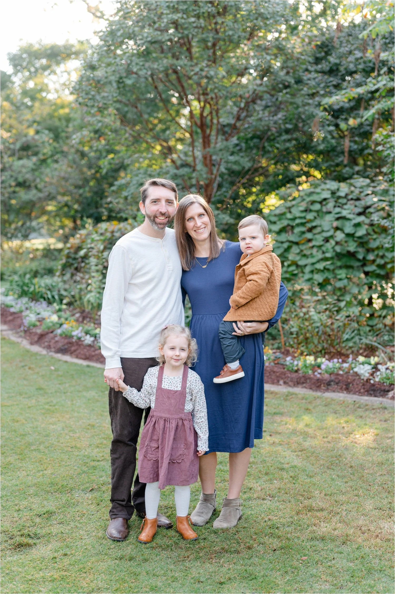 Family Portraits at Fred Fletcher Park | Raleigh Family Photographer