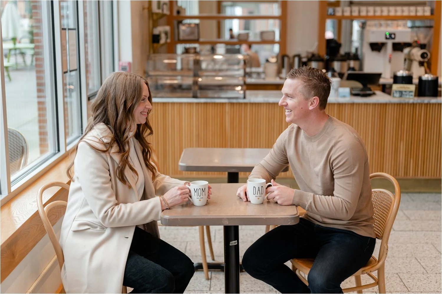 Staton Family | Downtown Durham Baby Announcement Photos