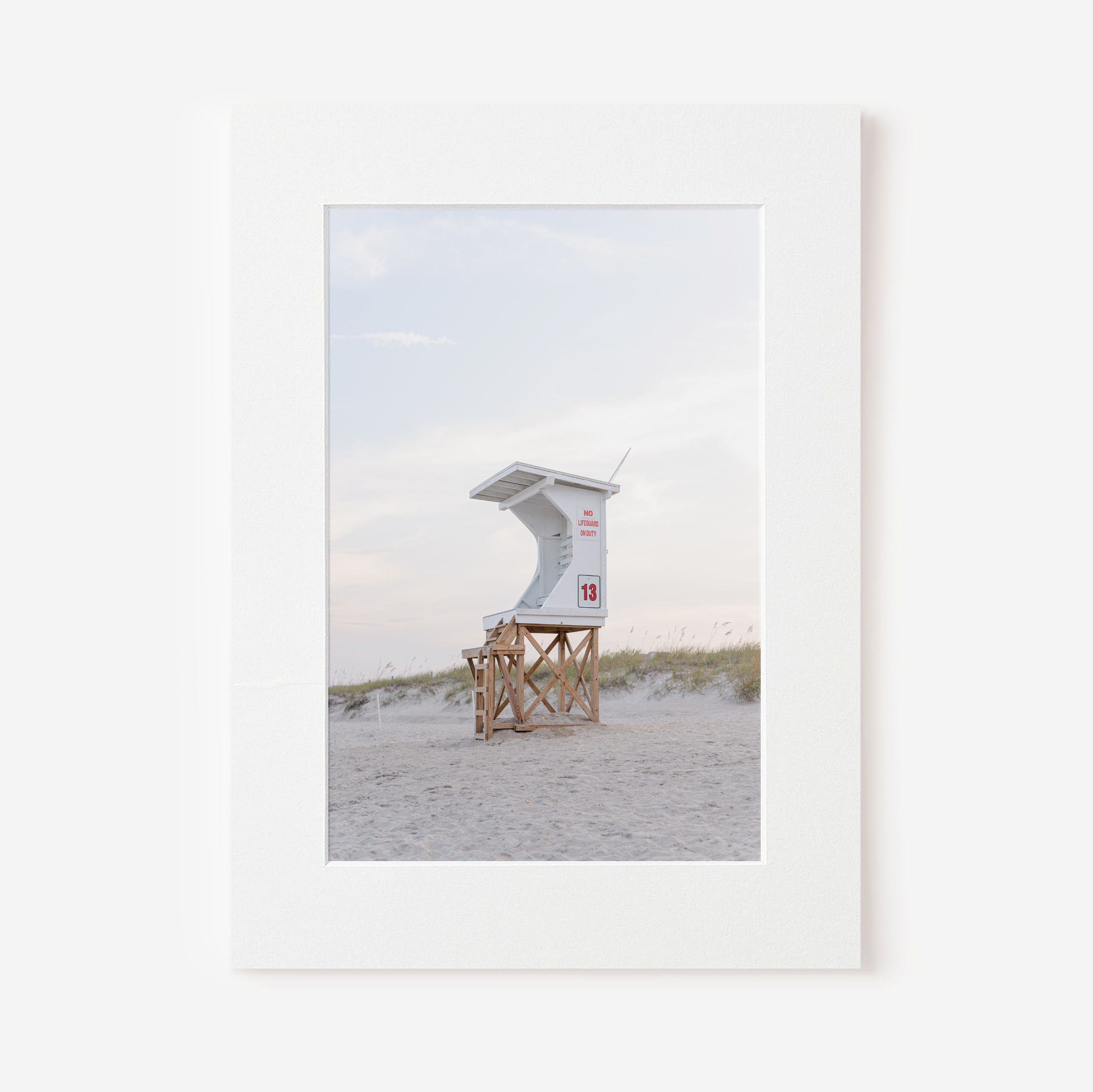 wrightsville beach lifeguard tower photography print
