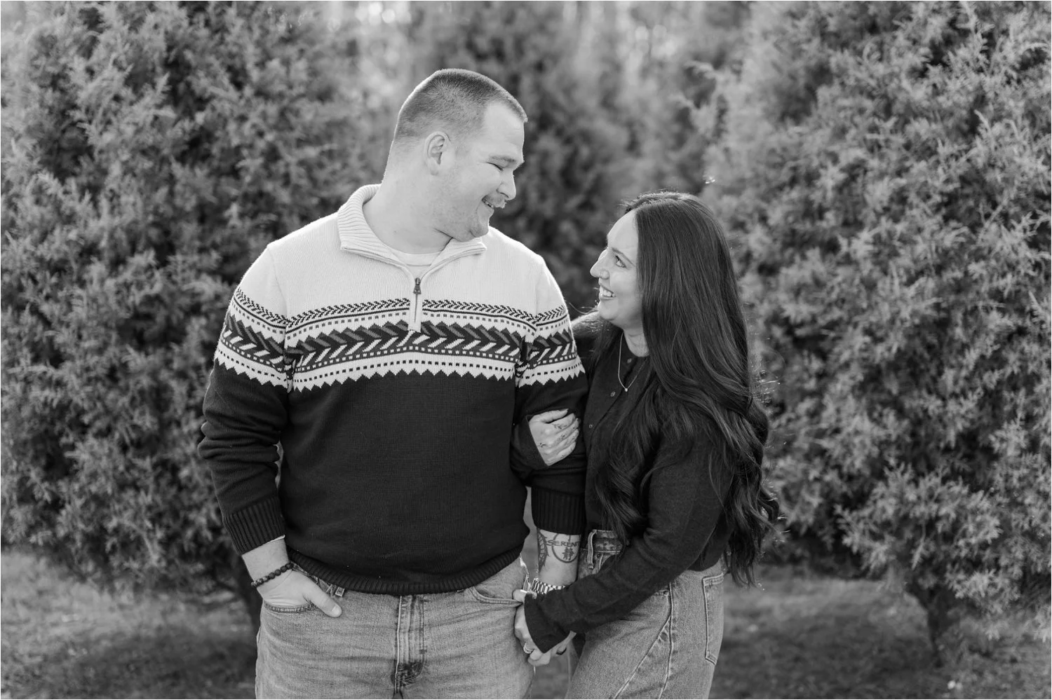 Christmas Tree Farm Mini Session | Raleigh Family Photographer