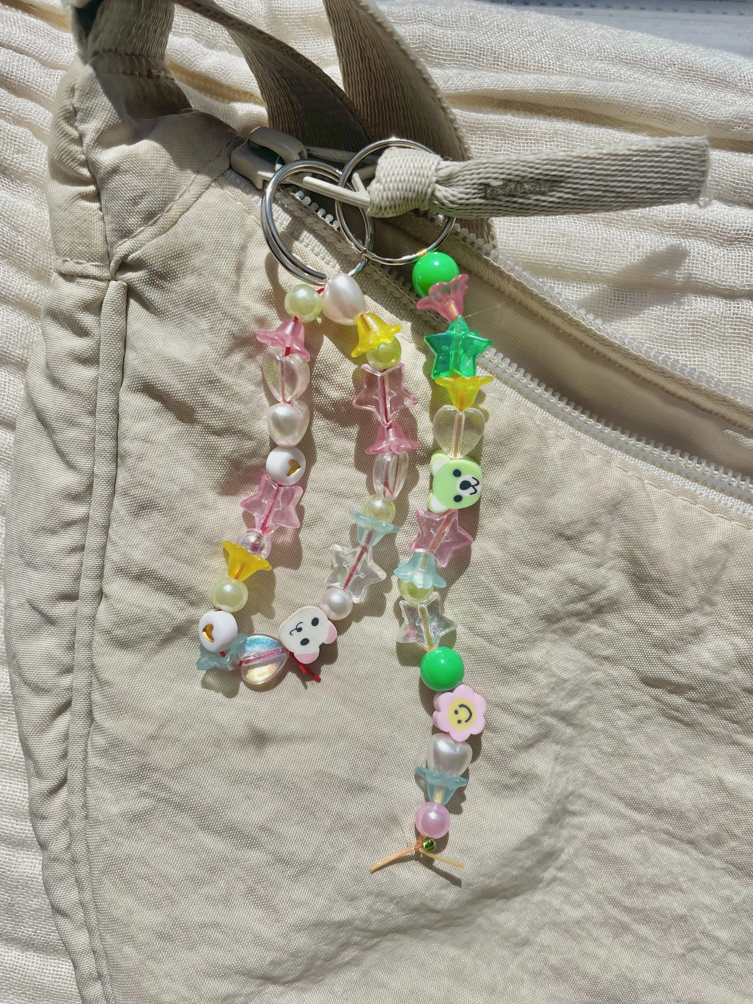 Beaded Keychains - Right Up Our Street